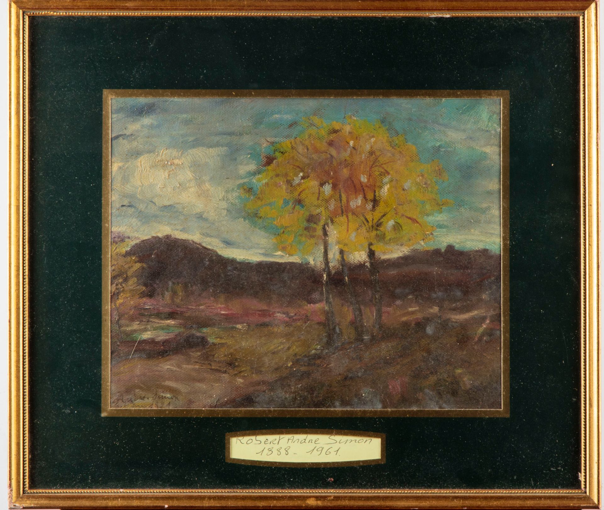 SIMON Robert Andre SIMON (1888-1961)

Paysage d'automne

Huile sur toile, signé &hellip;