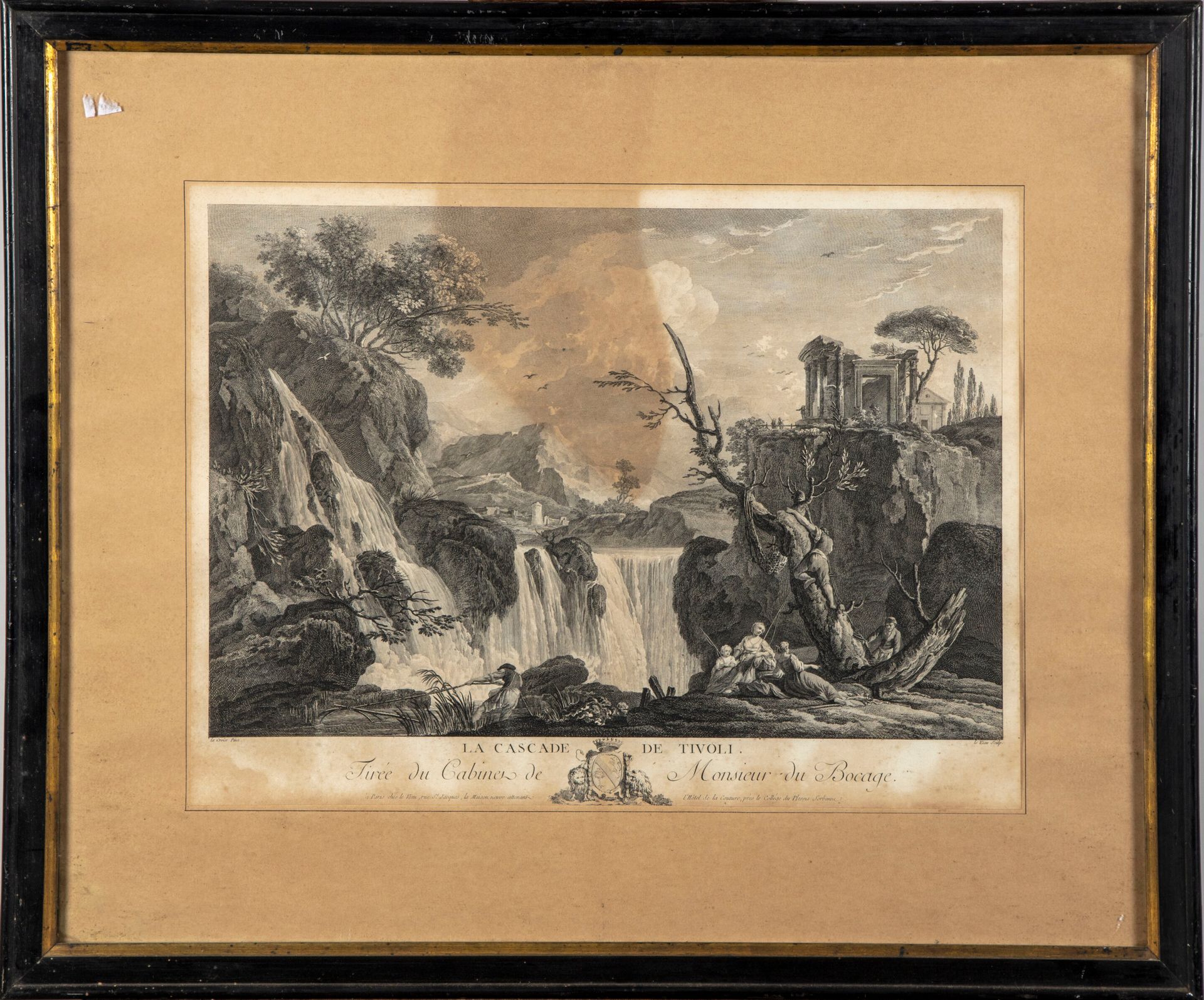 LACROIX Da Charles-François LACROIX Da Marsiglia, inciso da LE VEAU

La cascata &hellip;