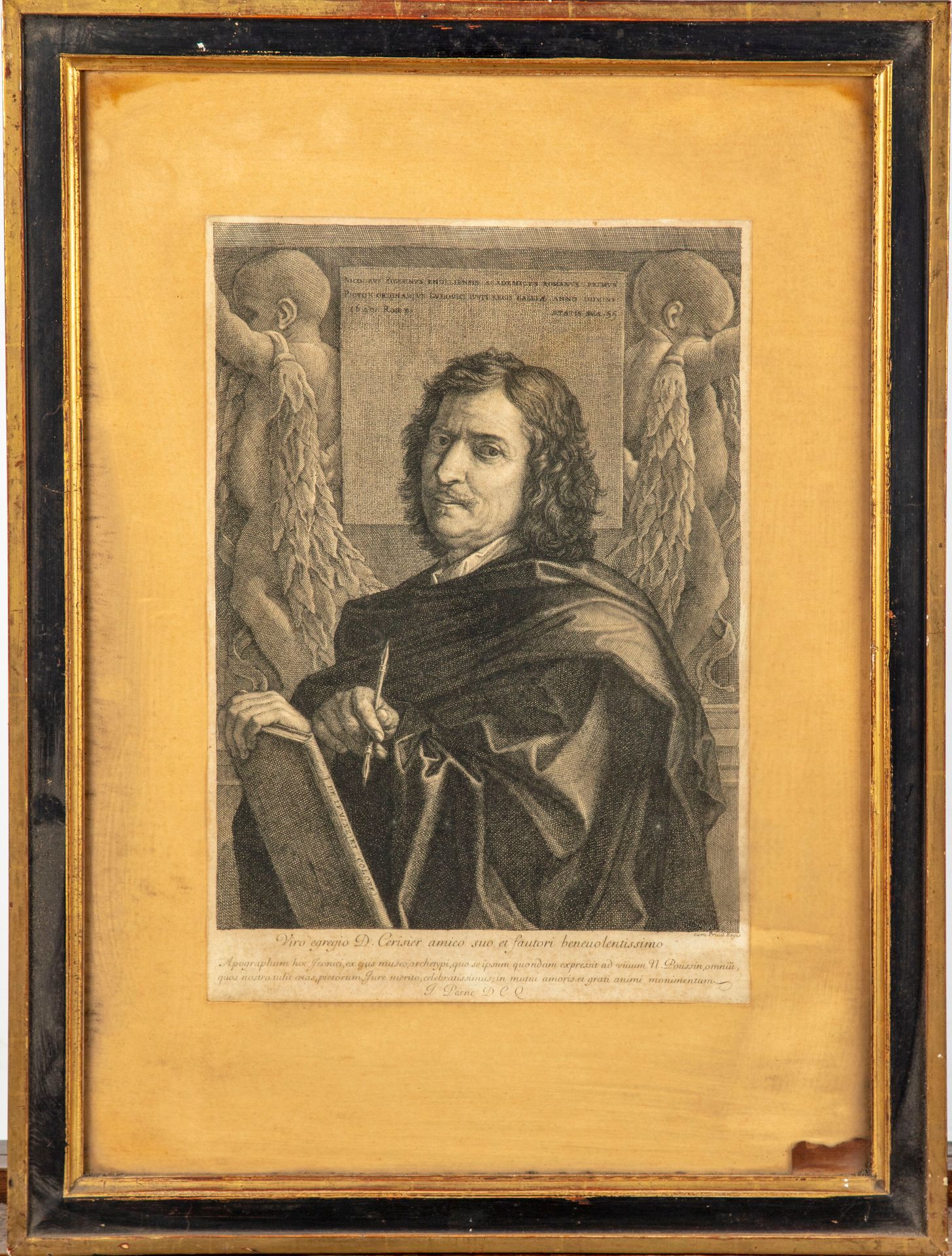 PASNE Jean PESNE (1623 - 1700)

Grabado según el autorretrato de Nicolas POUSSIN&hellip;