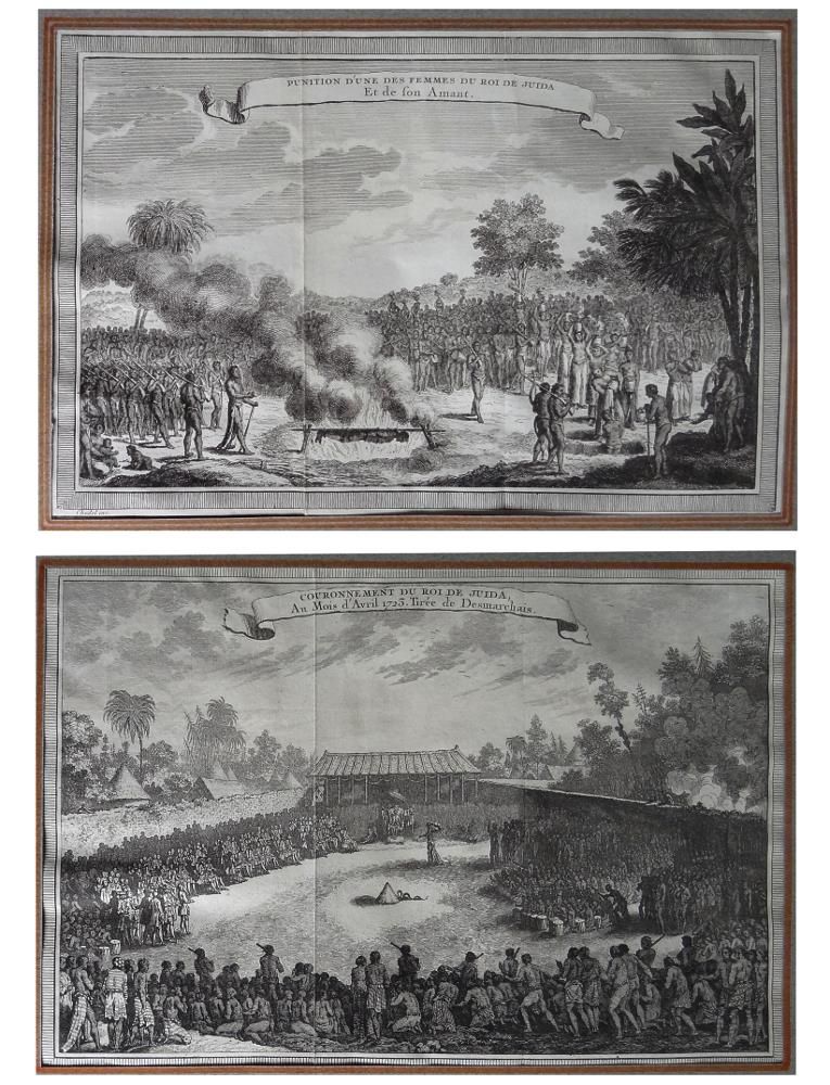 VAN DER SCHLEY Jacob van der SCHLEY - 18世纪

1723年朱伊达国王的加冕仪式

对朱达国王的一个妻子的惩罚

两幅黑白&hellip;