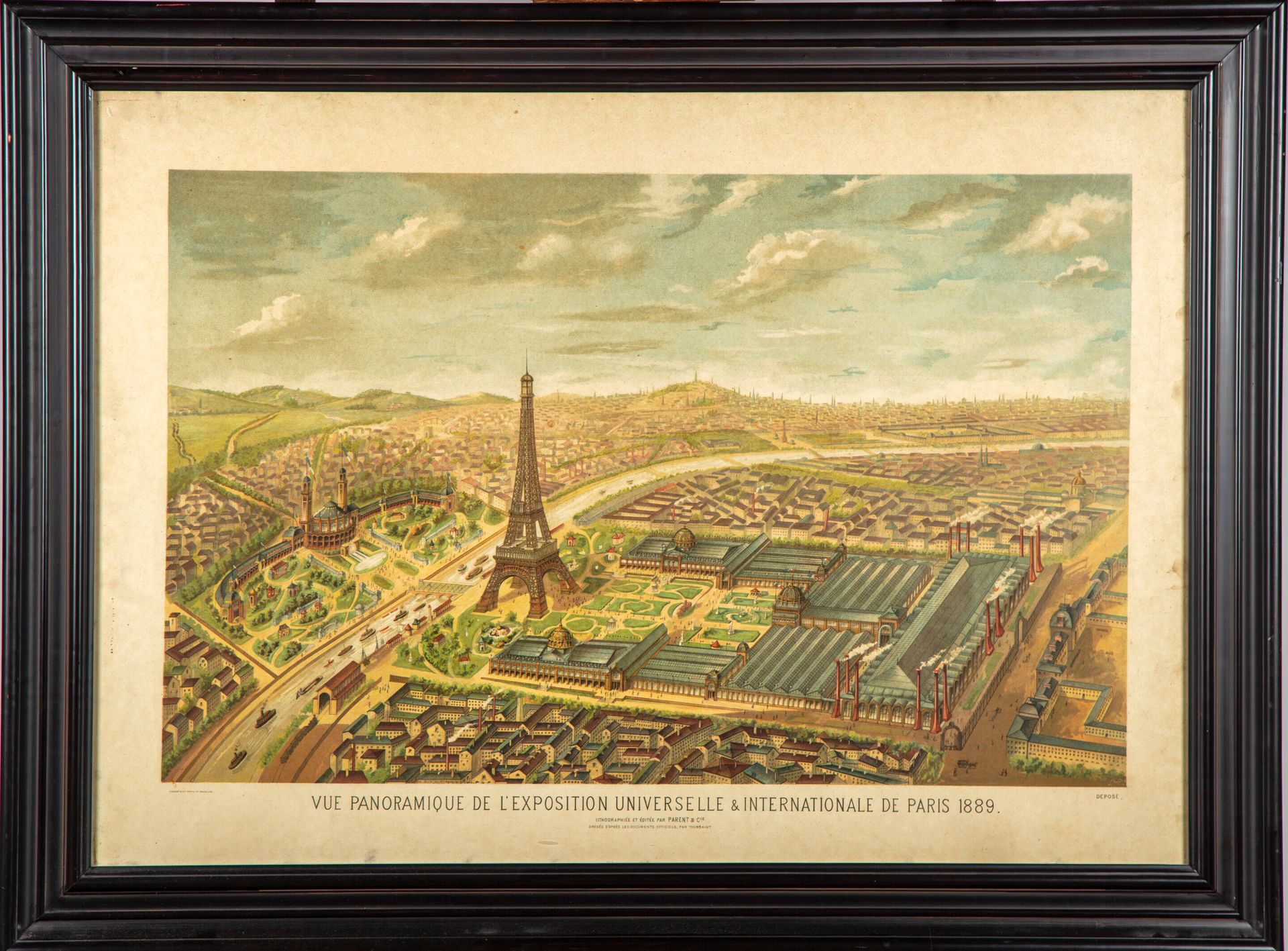 Null Vue Panoramique de l'Exposition Universelle & Internationale de Paris 1889
&hellip;