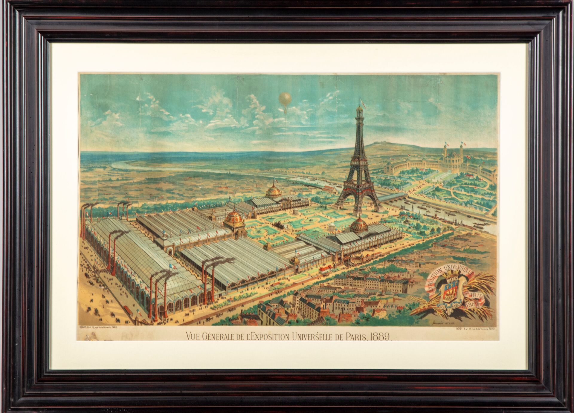 SERVANDO D'après SERVANDO

Vue Générale de l'Exposition Universelle de Paris 188&hellip;