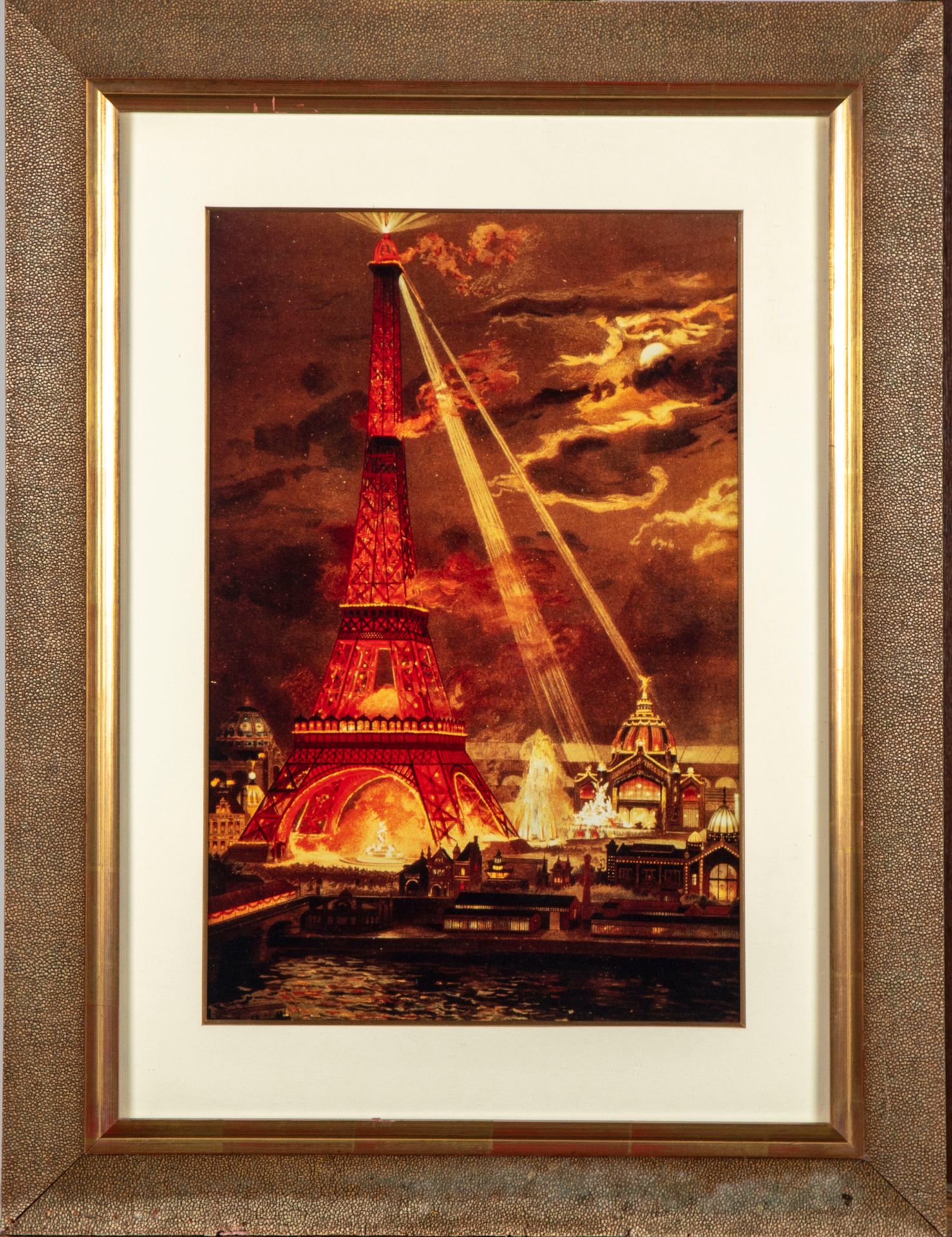 Null L'Embrasement de la Tour Eiffel

Reproduction en couleurs de la gravure de &hellip;