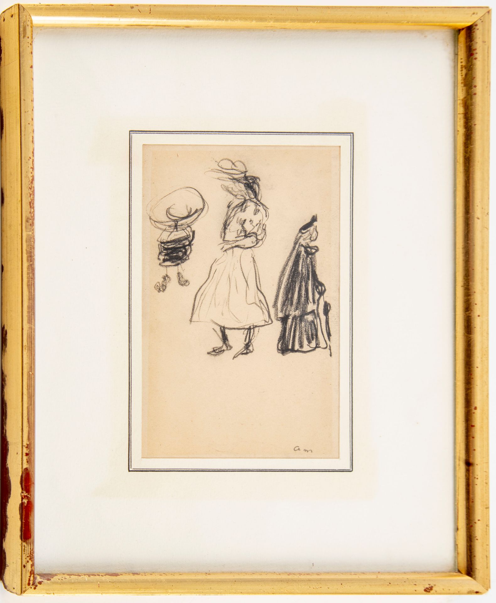 MARQUET Albert MARQUET (1875-1947)

Croquis de trois personnages

Crayon

12 x 7&hellip;
