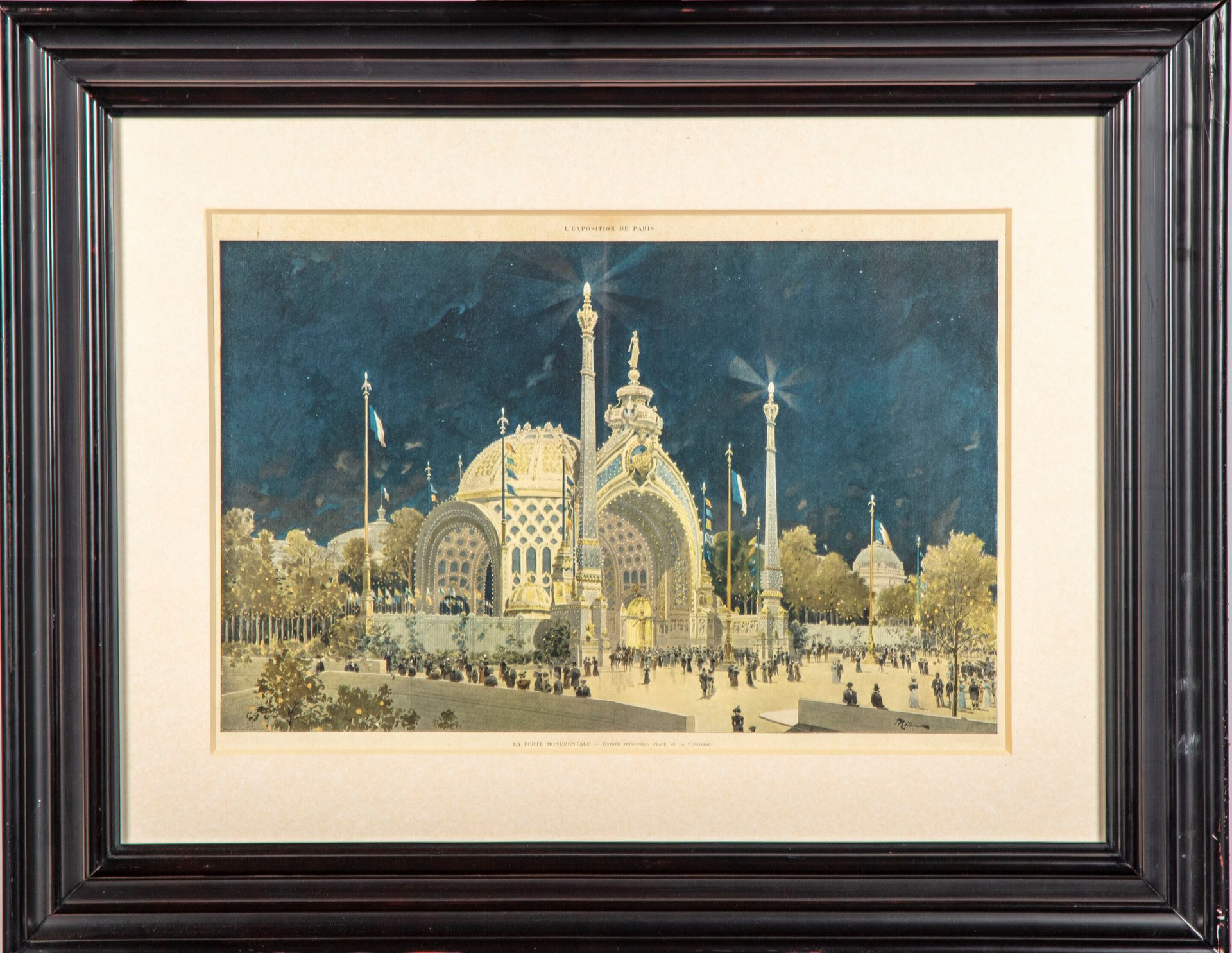 HOFFBAUER D'après Fédor HOFFBAUER (1839 -1922)

Exposition de Paris, la Porte mo&hellip;