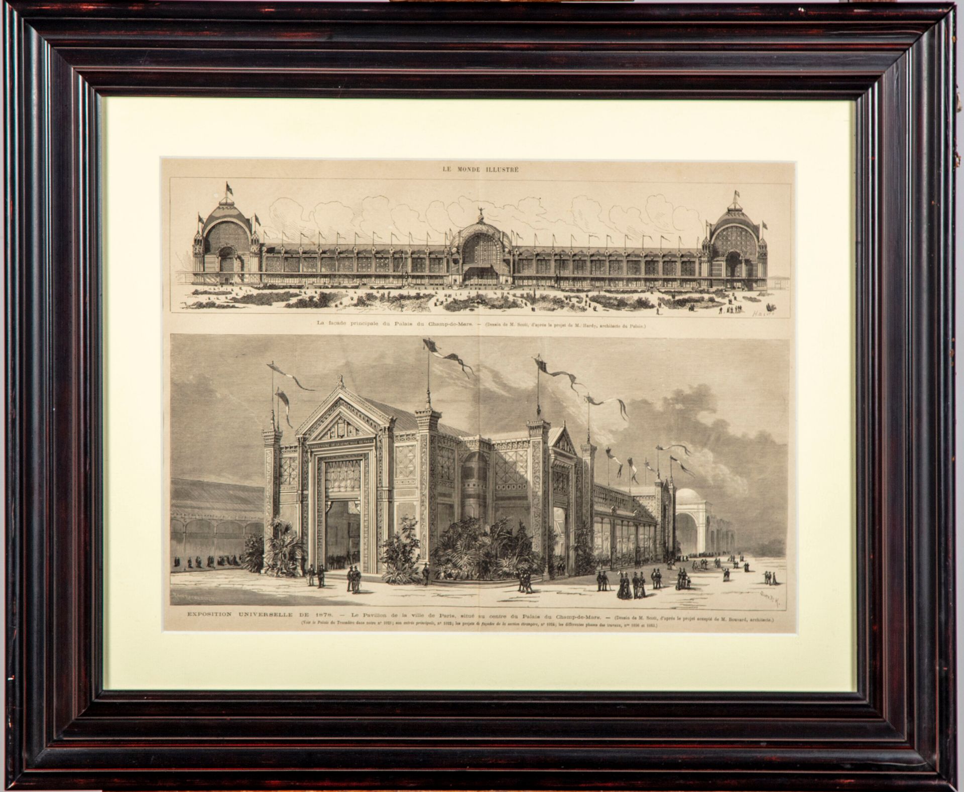 SCOTT D'après Henri Louis SCOTT (vers 1846-1884) 

La façade principale du Palai&hellip;