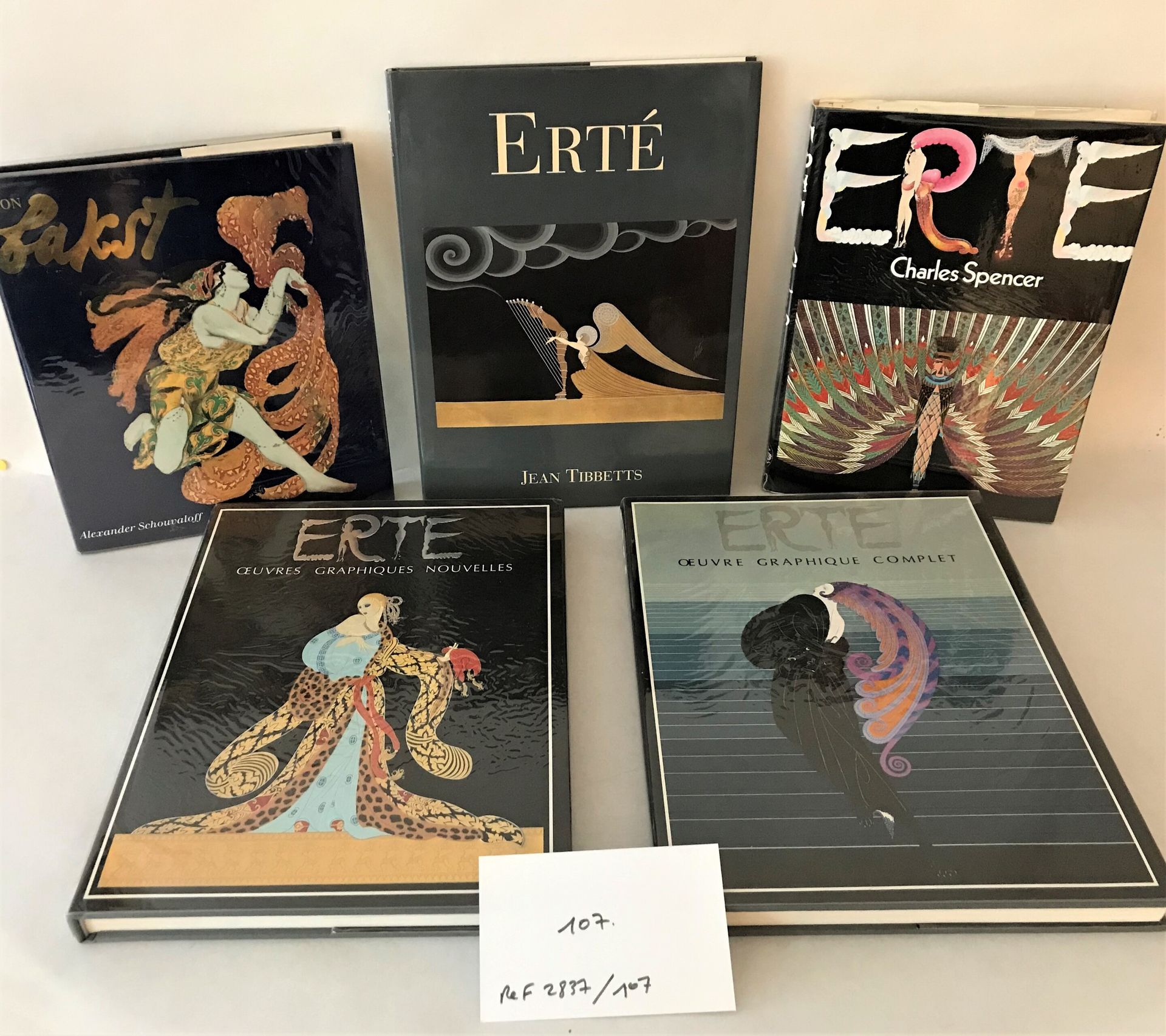 Null Ensemble de 4 ouvrages sur Erté

Erté - Jean Tibbetts

Erté - Charles Spenc&hellip;