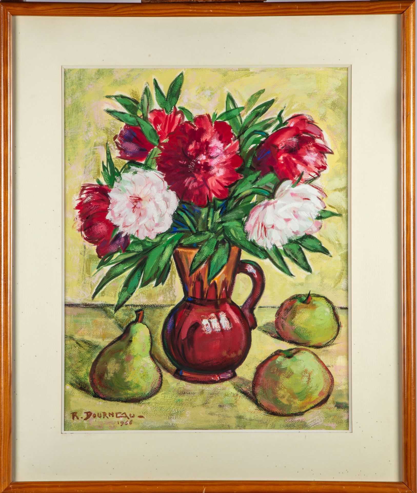 DOURNEAU Roger DOURNEAU - XXe

Nature morte au bouquet de fleurs et fruits

Goua&hellip;