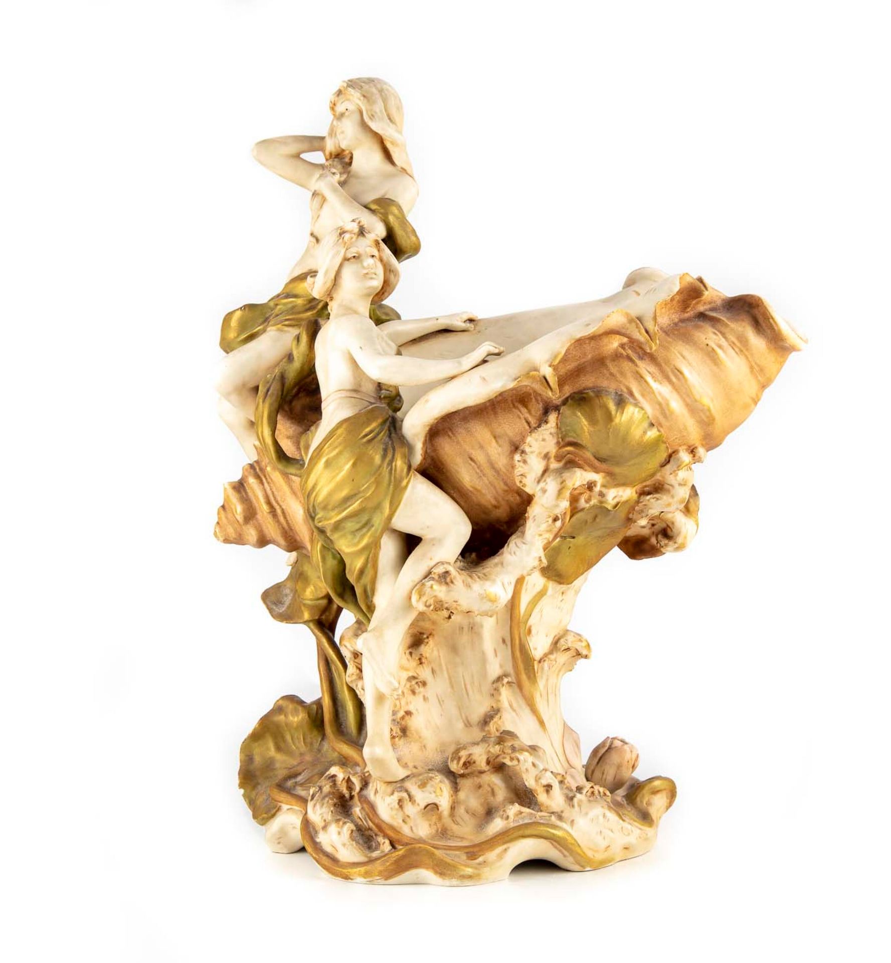 ROYAL ROYAL DUX Bohème

Surtout de table en forme de conque en porcelaine peinte&hellip;