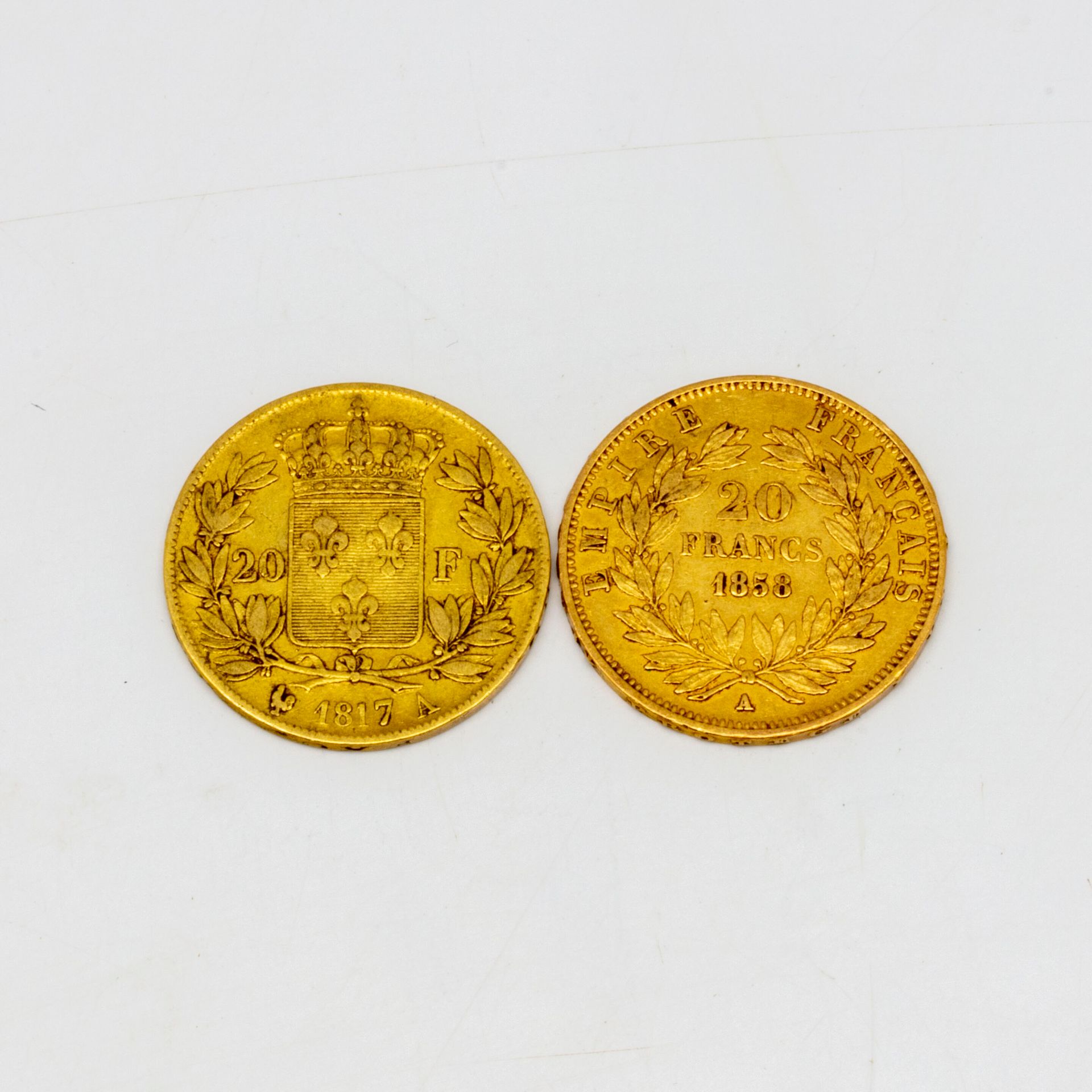 Null 2 x 20 francs or Napoléon III