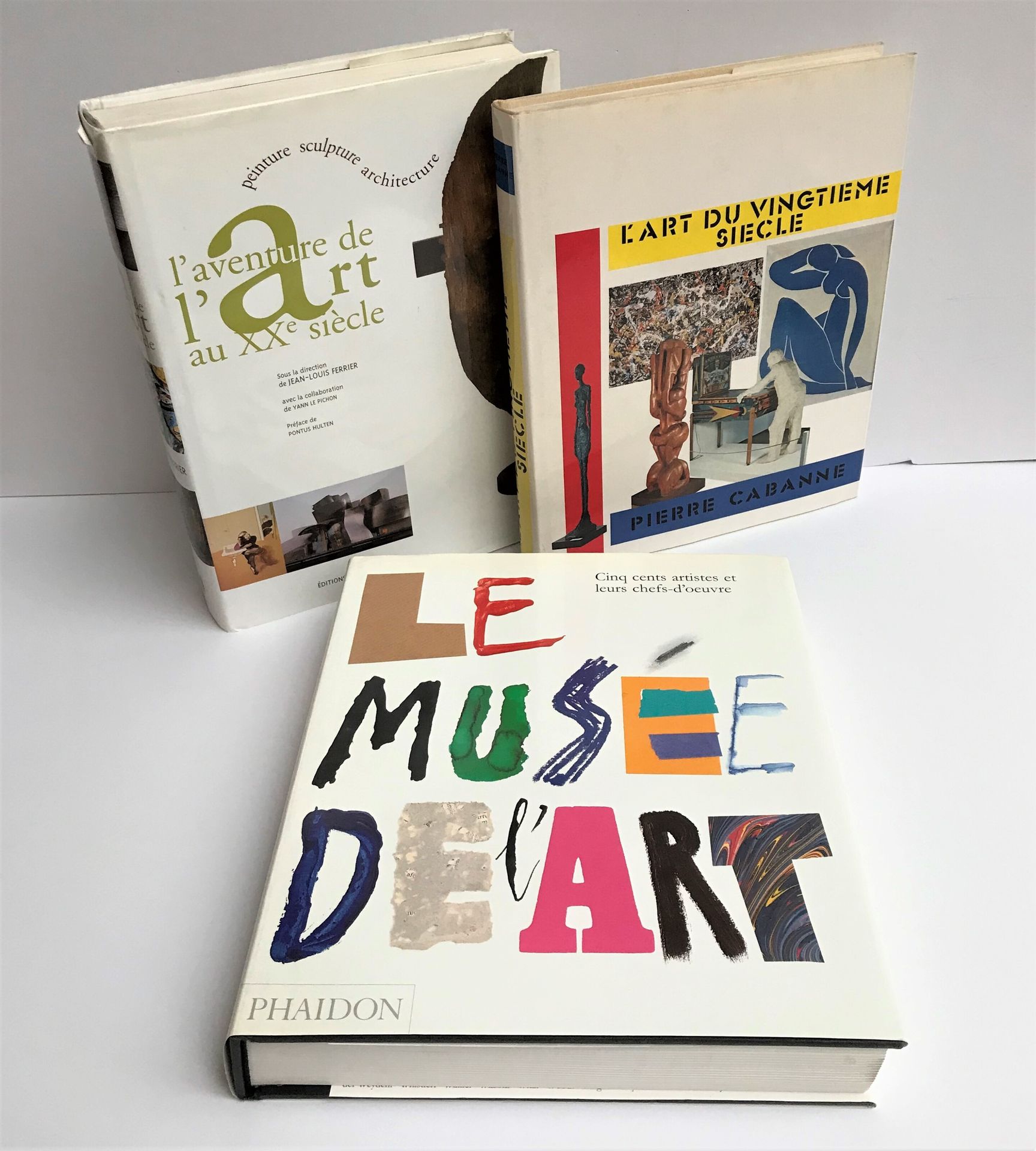 Null Ensemble de livres d'Art : 

LE MUSEE DE L'ART 500 artistes et leurs Chefs-&hellip;