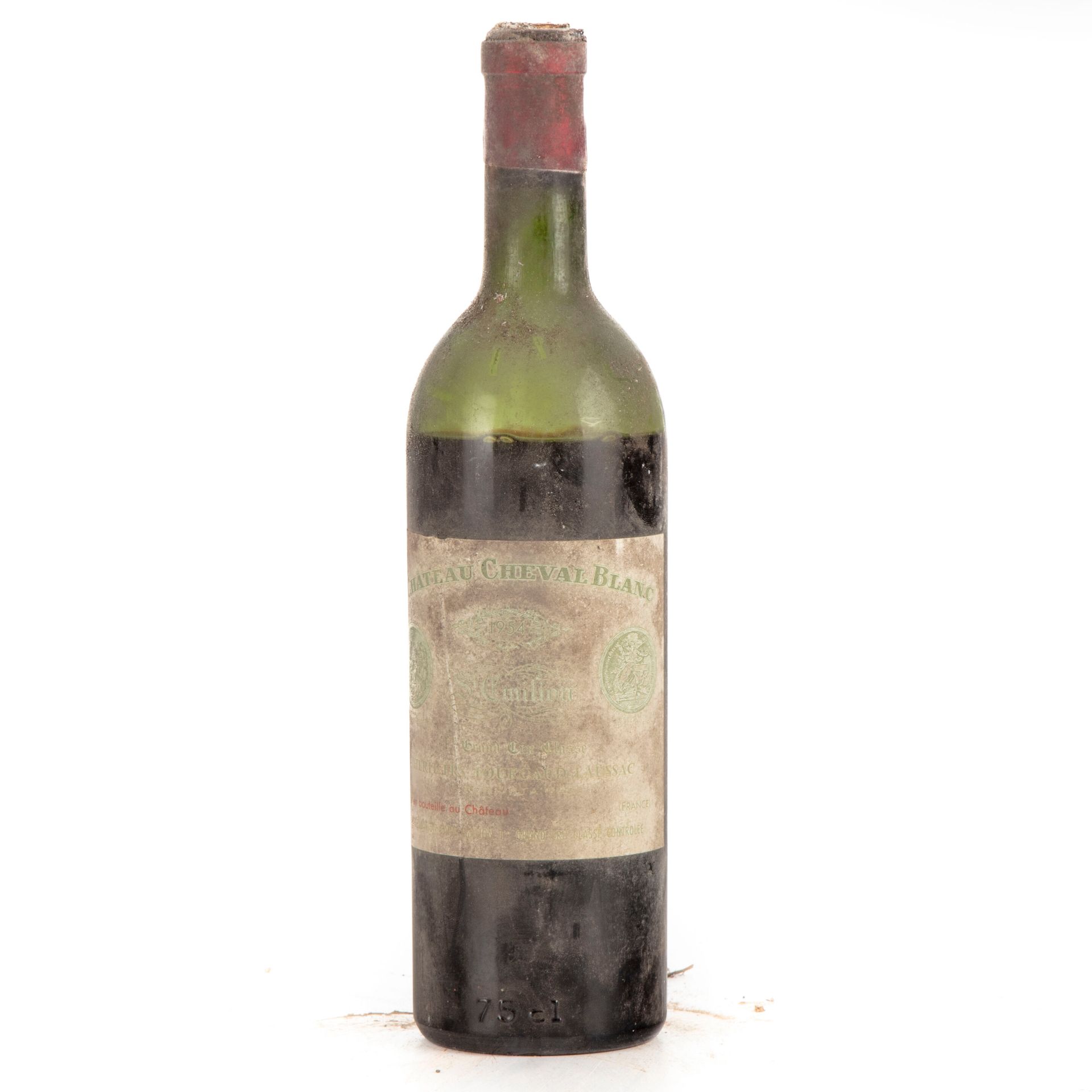 Null "1 botella Château Cheval Blanc 1954 1er GCC (A) Saint Emilion

(N. B/v, E.&hellip;