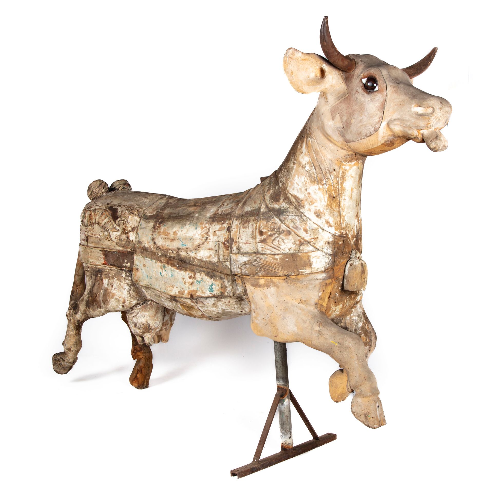 Null Attribué à Gustave BAYOL

Importante vache en bois sculpté, traces de polyc&hellip;
