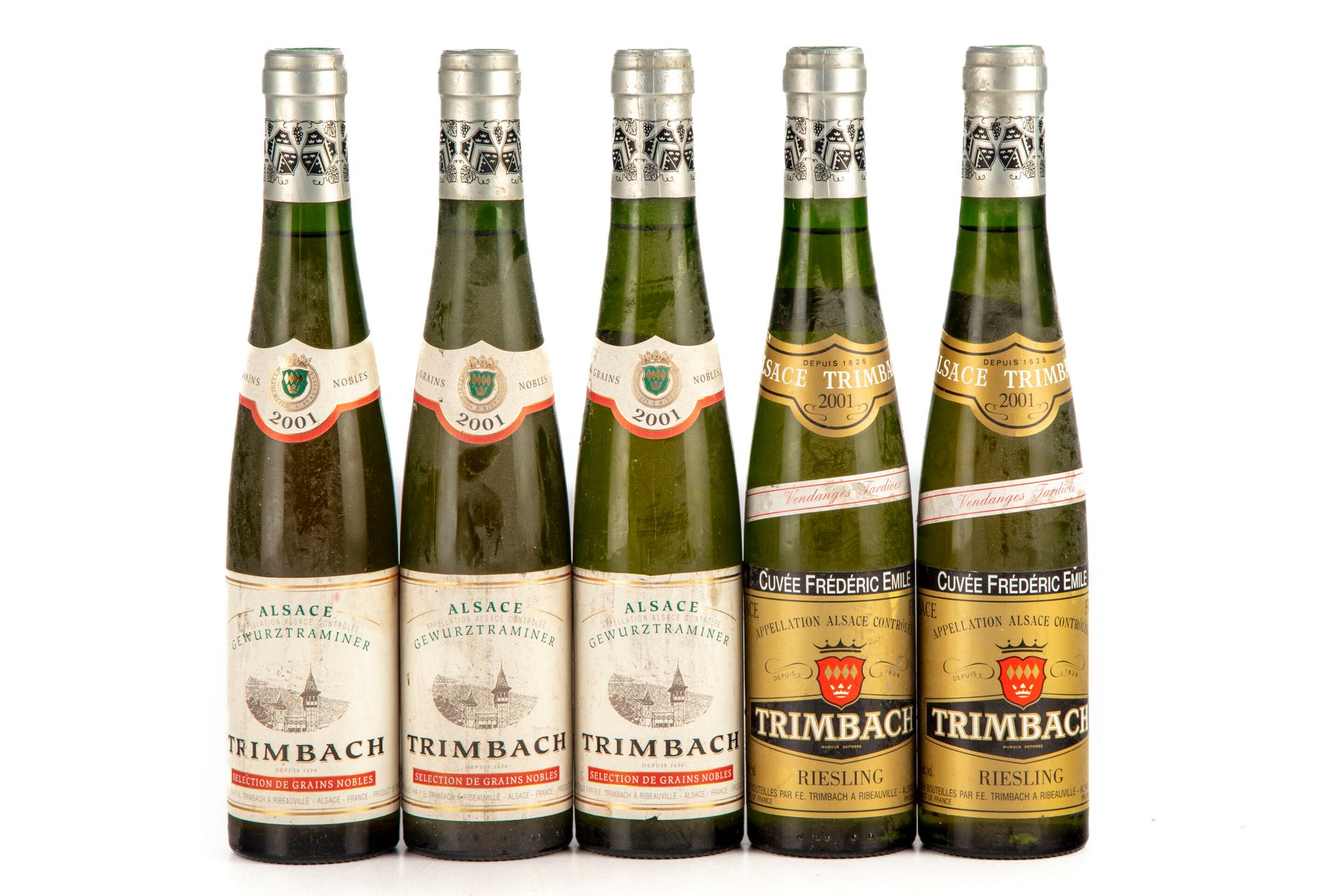 Null 5瓶：2瓶阿尔萨斯2001年Vendanges tardives Cuvée Frédéric Emile (Riesling) Trimbach, &hellip;