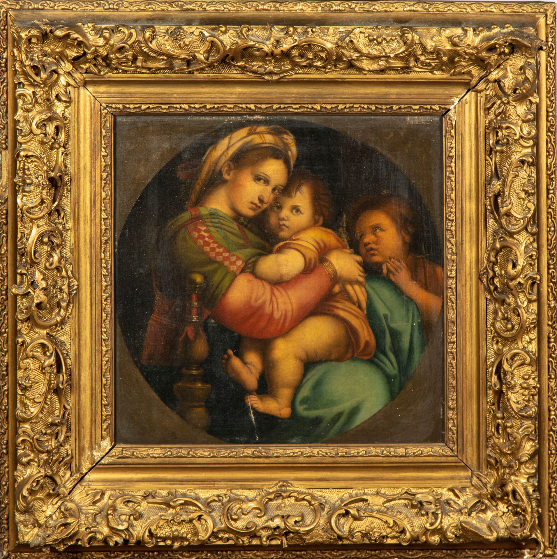 École italienne ITALIAN SCHOOL of the 19th century - After RAPHAEL

The Madonna &hellip;