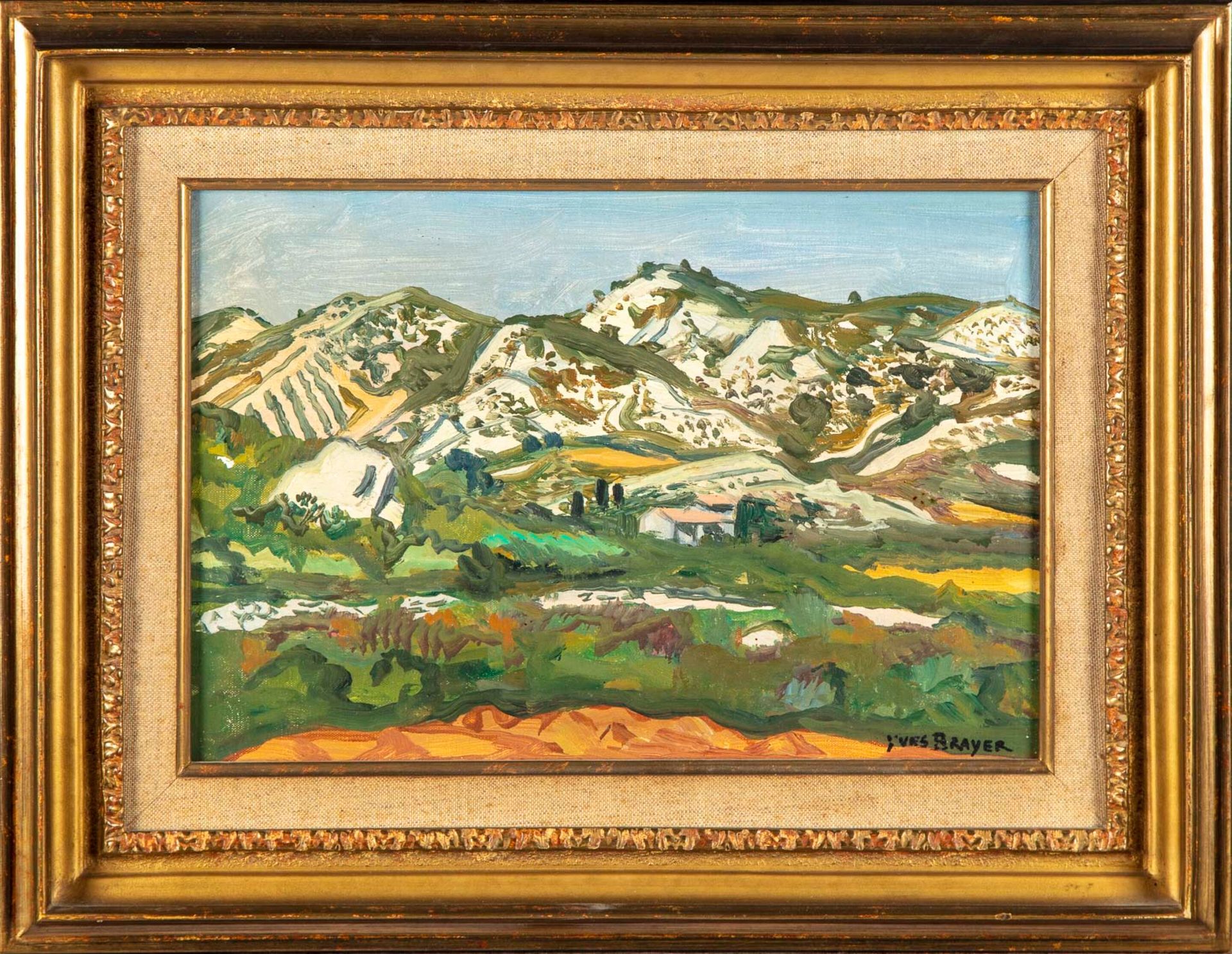BRAYER Yves BRAYER (1907-1990)

Landscape of the Alpilles 

Oil on canvas, signe&hellip;