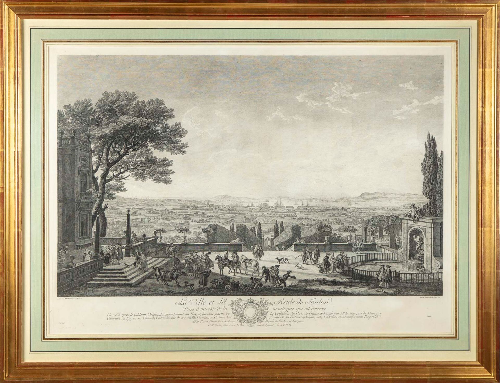 VERNET 根据Claude-Joseph VERNET (1714-1789)的作品，由Charles-Nicolas COCHIN和Jacques Phi&hellip;