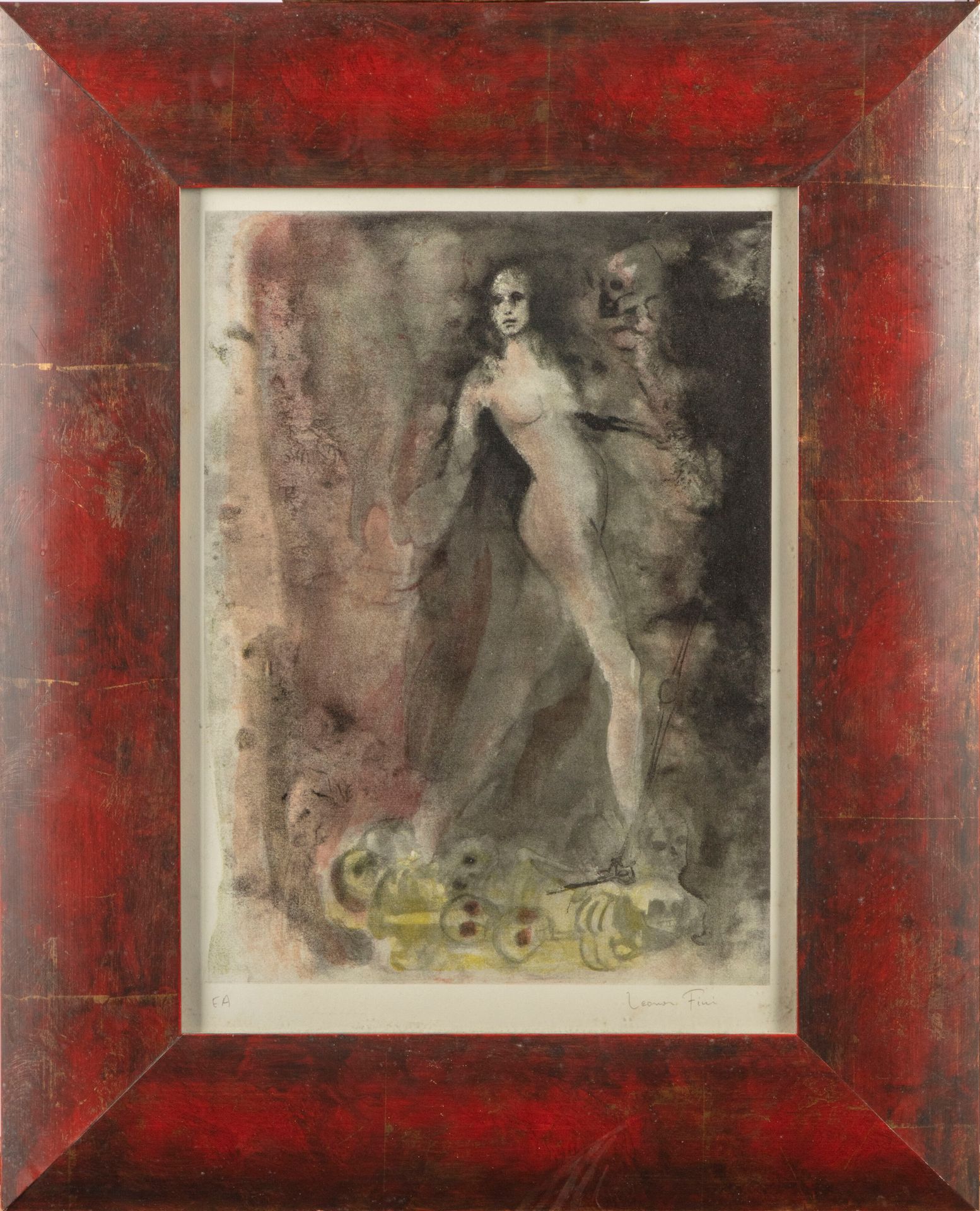 Null Leonor FINI (1907-1996)

Totentanz (Danse macabre) 

Lithographie, Künstler&hellip;