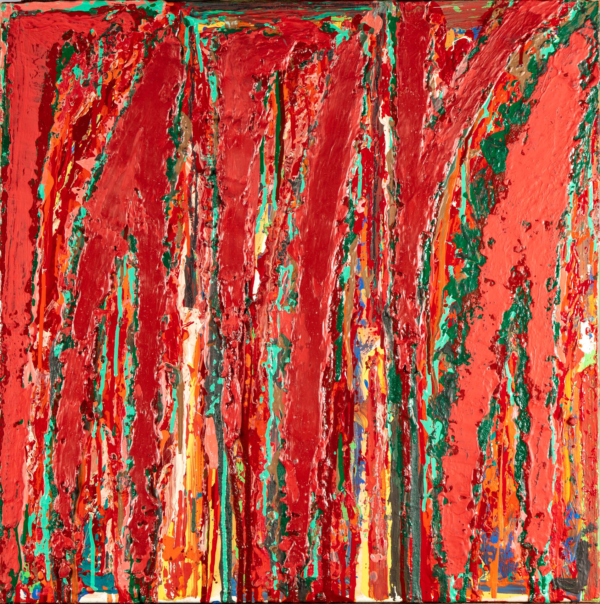 Null 马蒂亚斯-佩雷斯 (1953)

摘要构成

布面油画，背面有签名和日期 1983年

60 x 60厘米