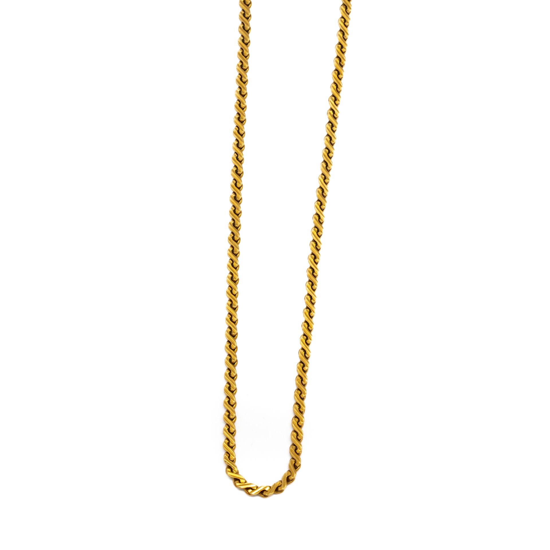 Null Yellow gold chain 
weight : 14,1 g
