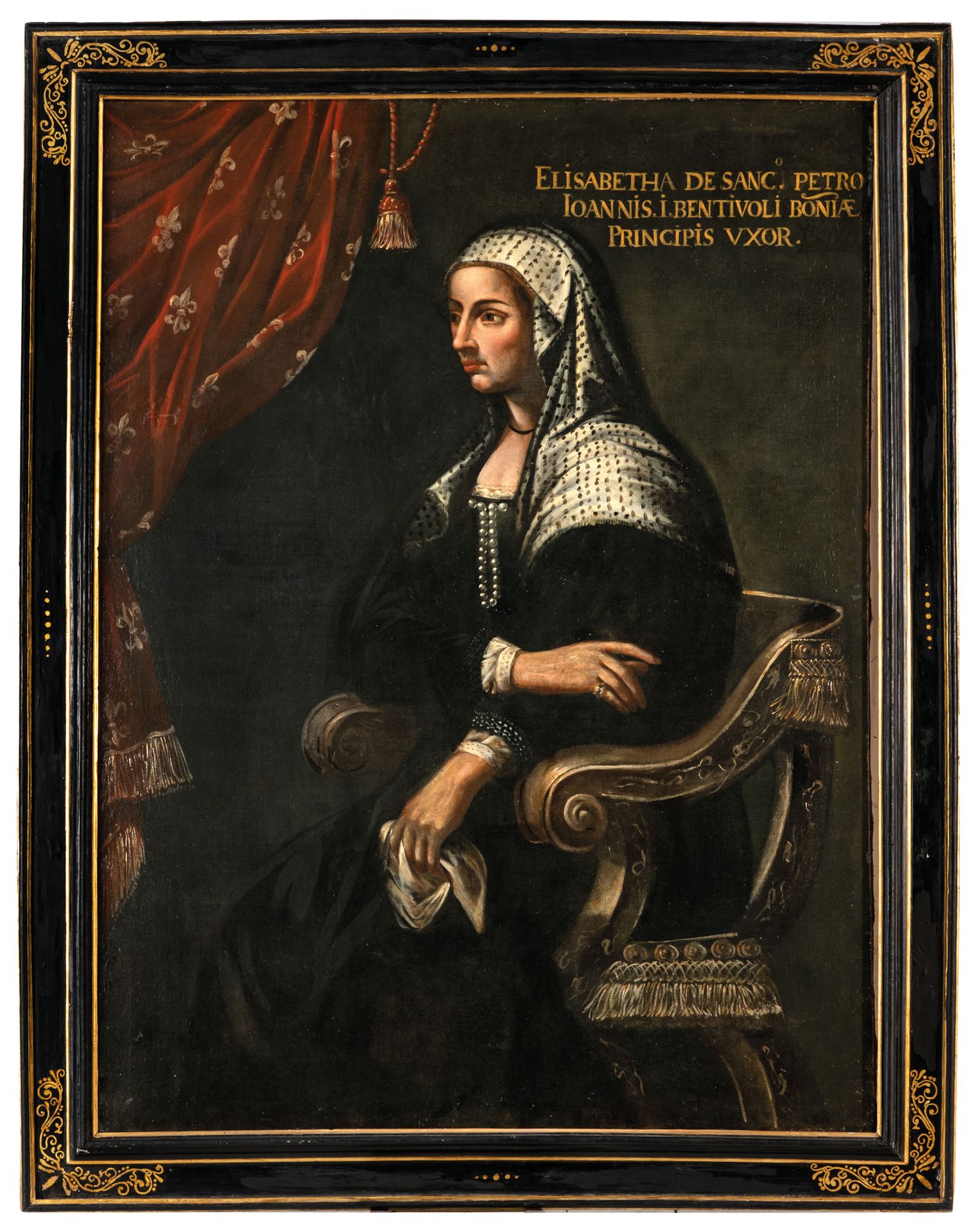 Pittore Bolognese del XVII Secolo Portrait of Giovanna Bentivoglio
Oil on canvas&hellip;