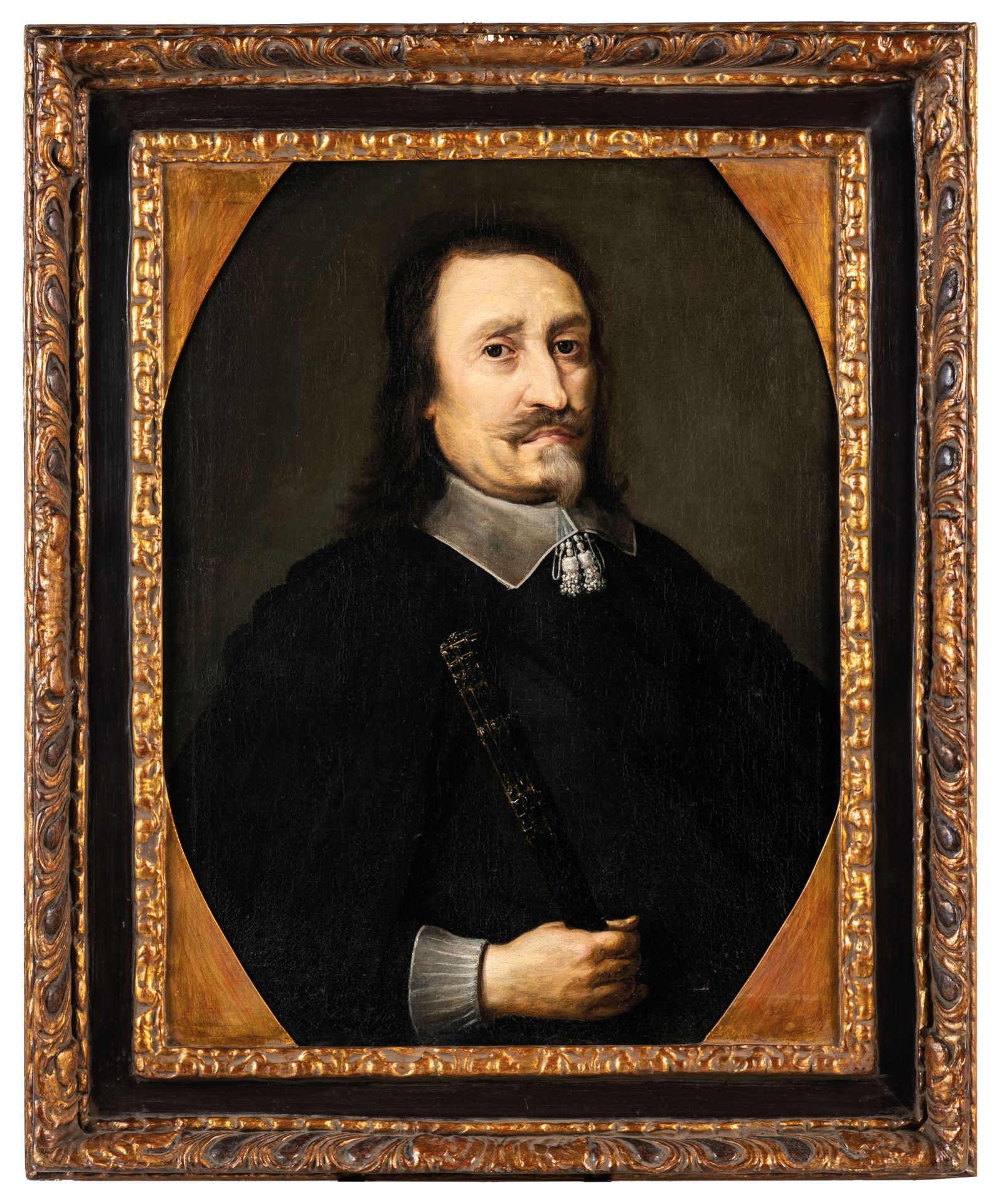 JUSTUS SUSTERMANS (attr. A) (安特卫普，1597年-佛罗伦萨，1681年)
绅士肖像
布面油画，82X63厘米

Justus Su&hellip;
