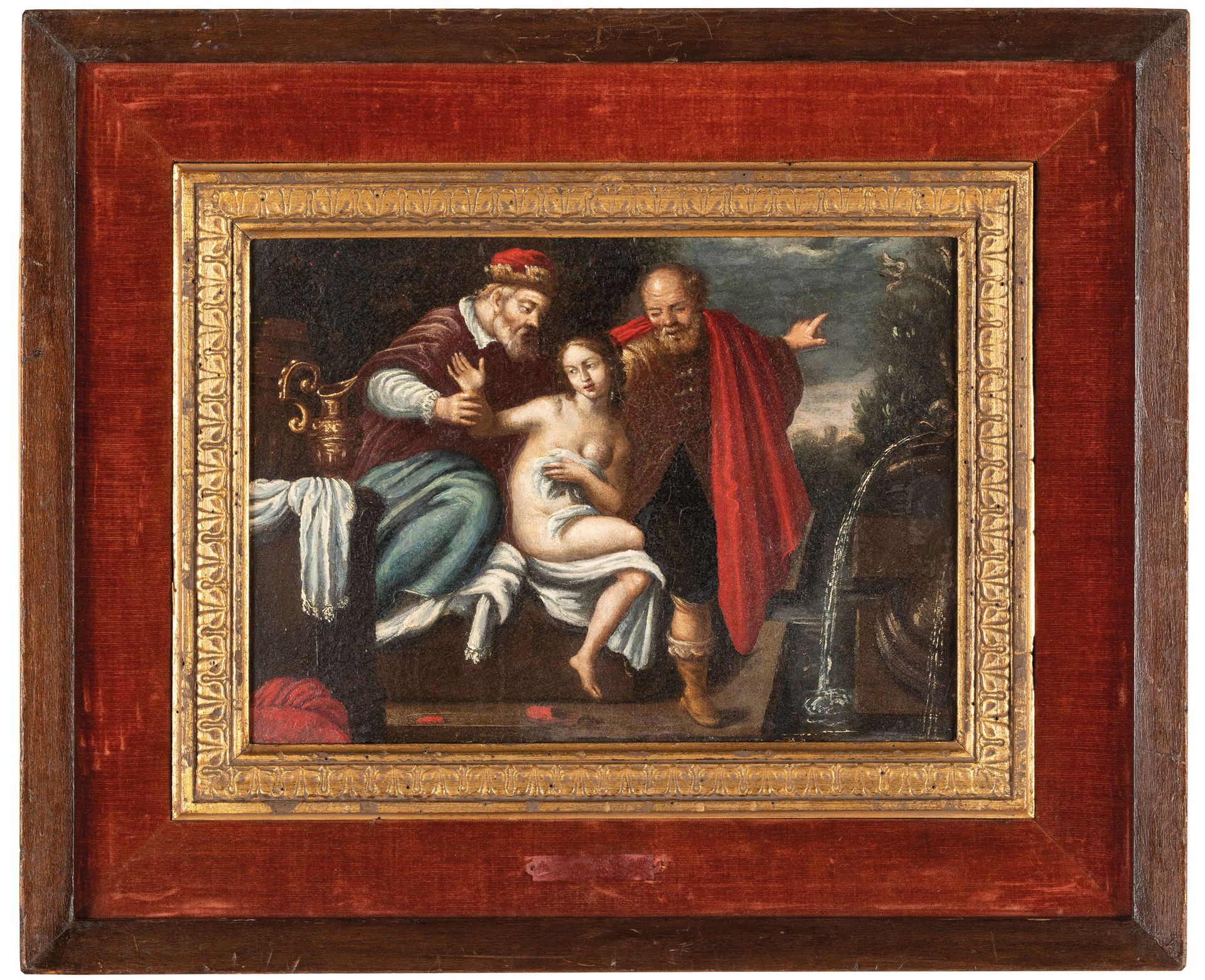 PIETRO MARCHESINI detto L'ORTOLANINO (Pistoia, 1692 - 1757)
Susanna e i vecchion&hellip;