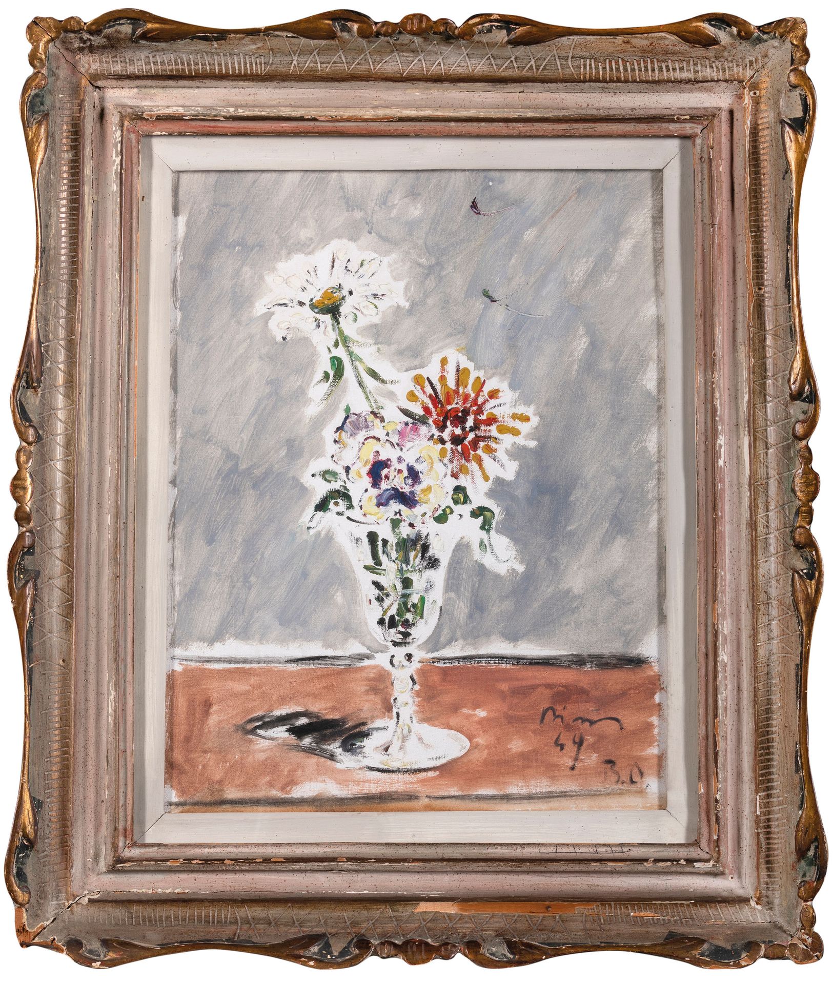 FILIPPO DE PISIS Ferrara 1896 ; Milano 1956
Fiori nel bicchiere, 1949
Olio su te&hellip;