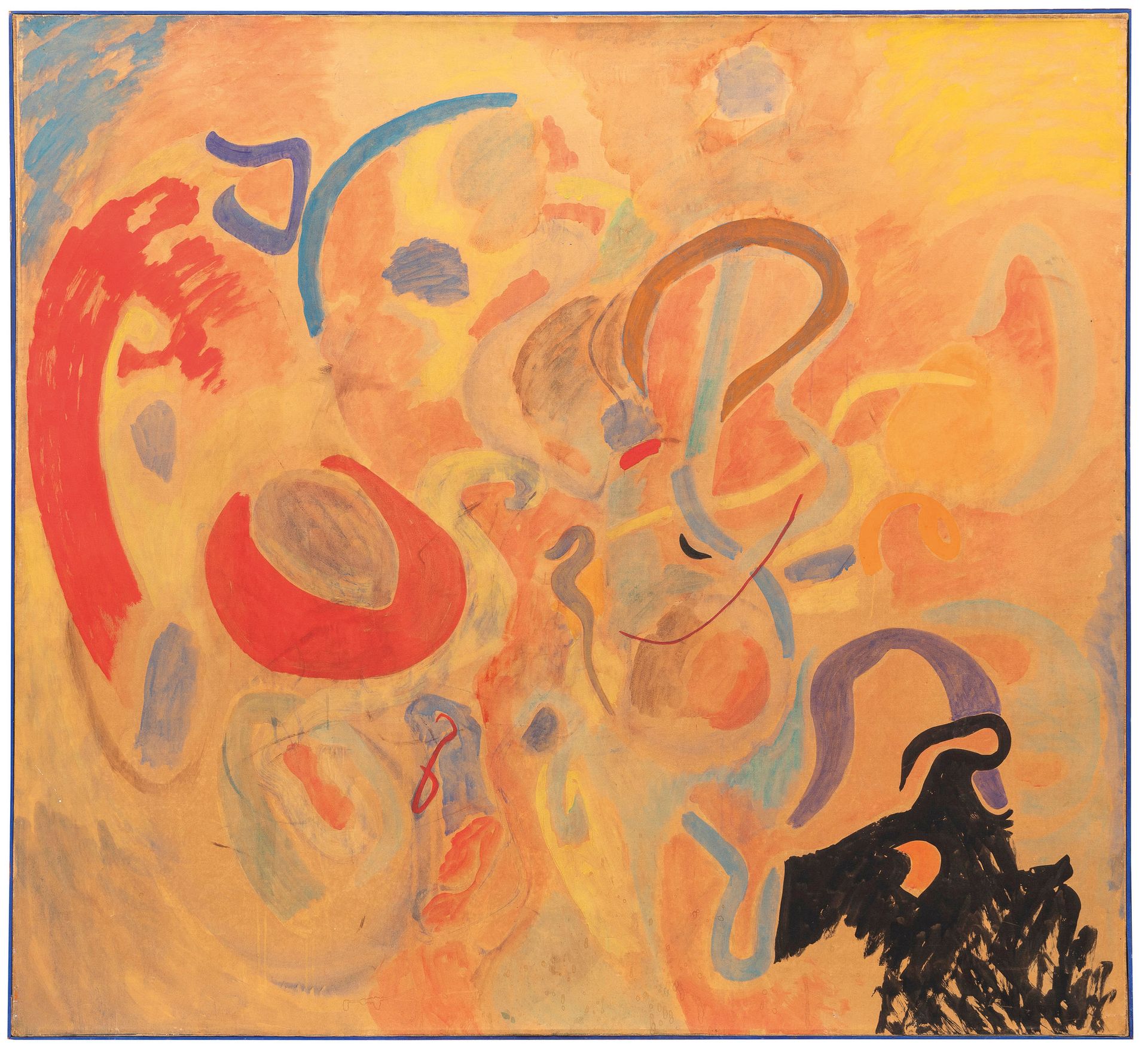 TANCREDI Feltre 1927; Rome 1964
向Kandinski, Klee, Picasso和Osvaldo Licini致敬。启示》，1&hellip;