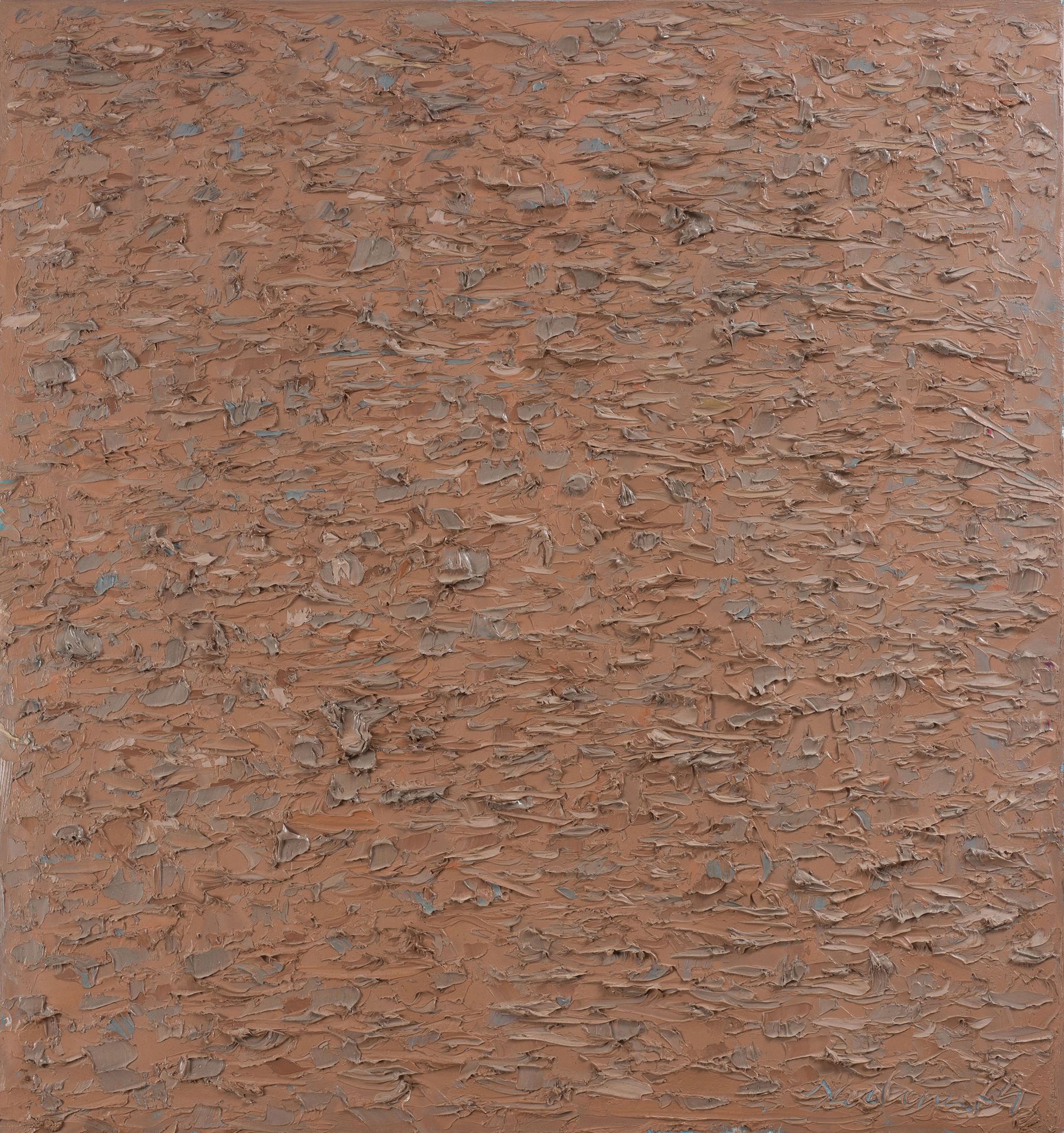 PIERO SADUN Siena 1919; 1974
VI no. 31, 1974
布面混合媒体，80 x 75 cm
右下方有签名和日期；背面有签名和日&hellip;