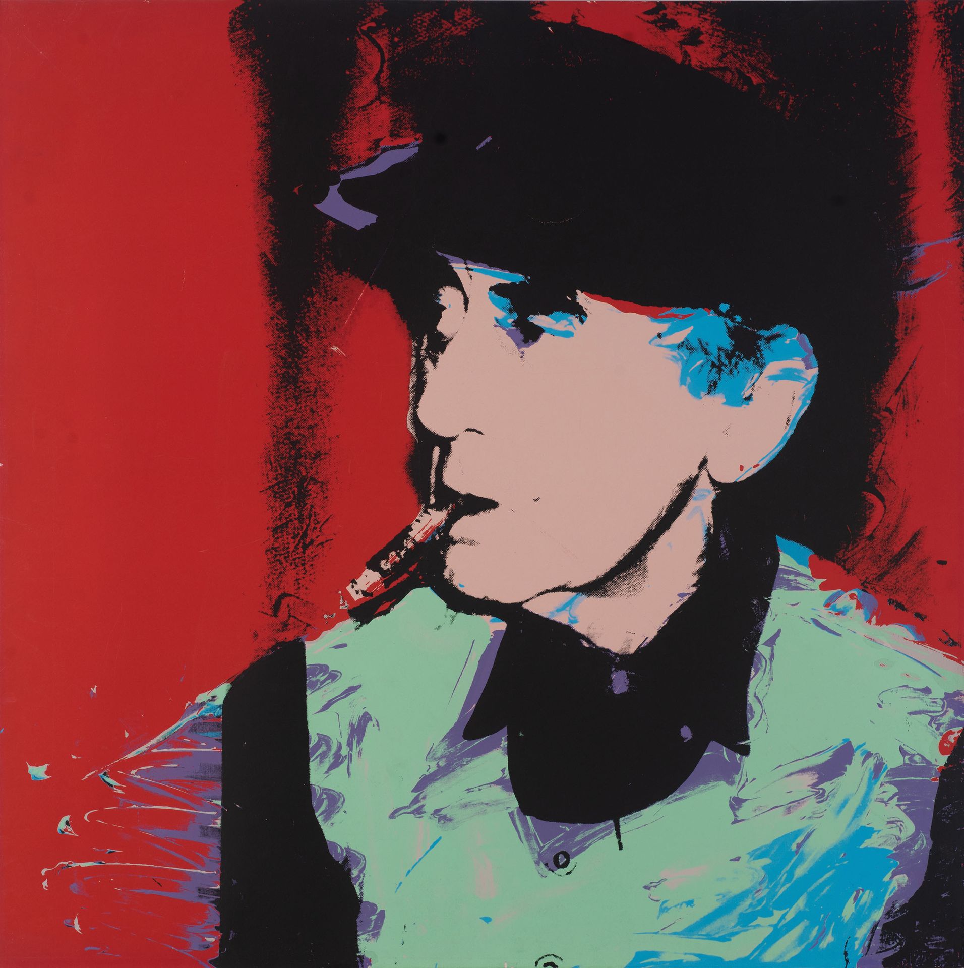 ANDY WARHOL Pittsburg 1928 ; New York 1987
Man Ray, 1974 
Color silkscreen on ca&hellip;
