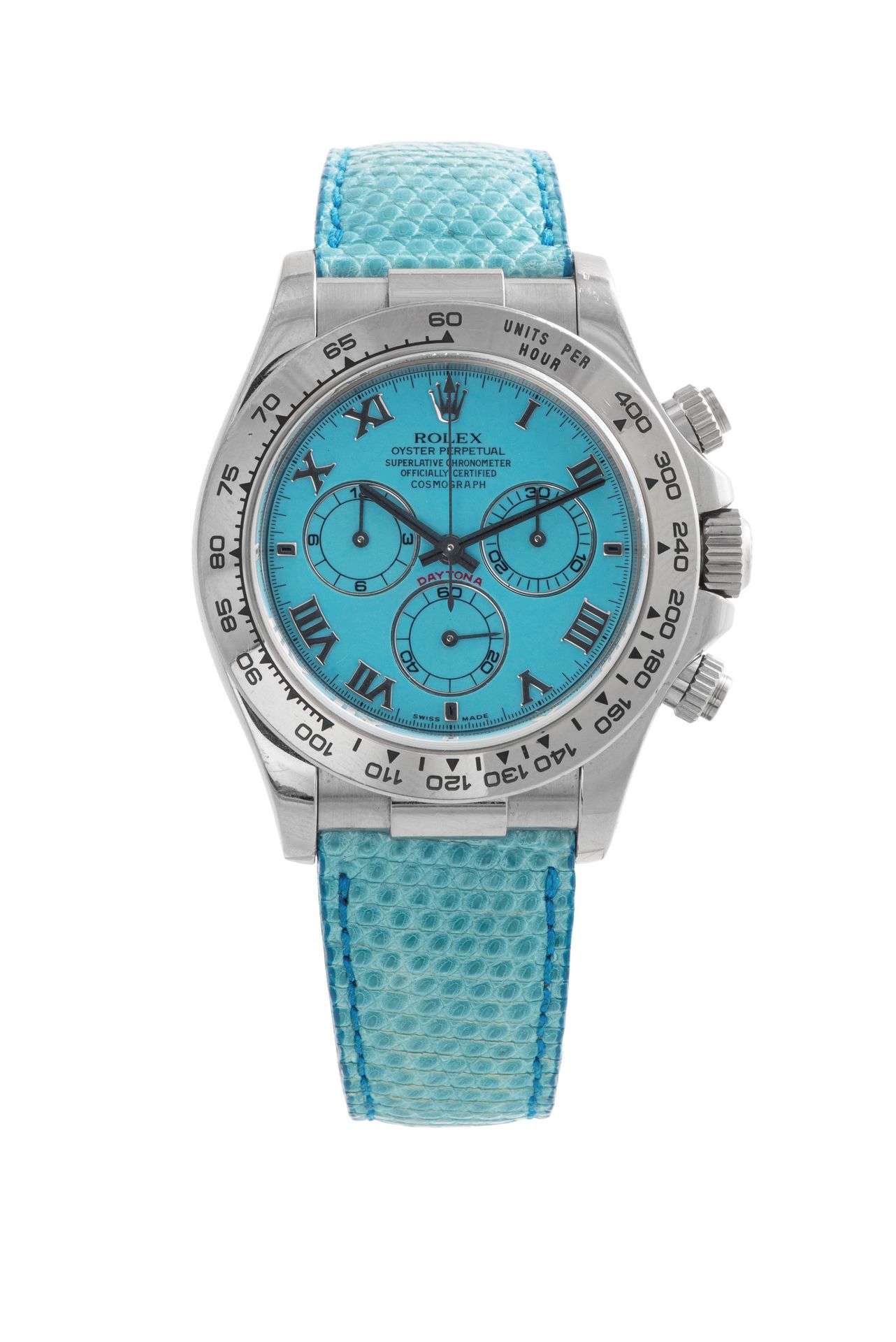 ROLEX DAYTONA BEACH', RÈF 116519, OR BLANC - Vers 2003 boîtier en or blanc 18k, &hellip;