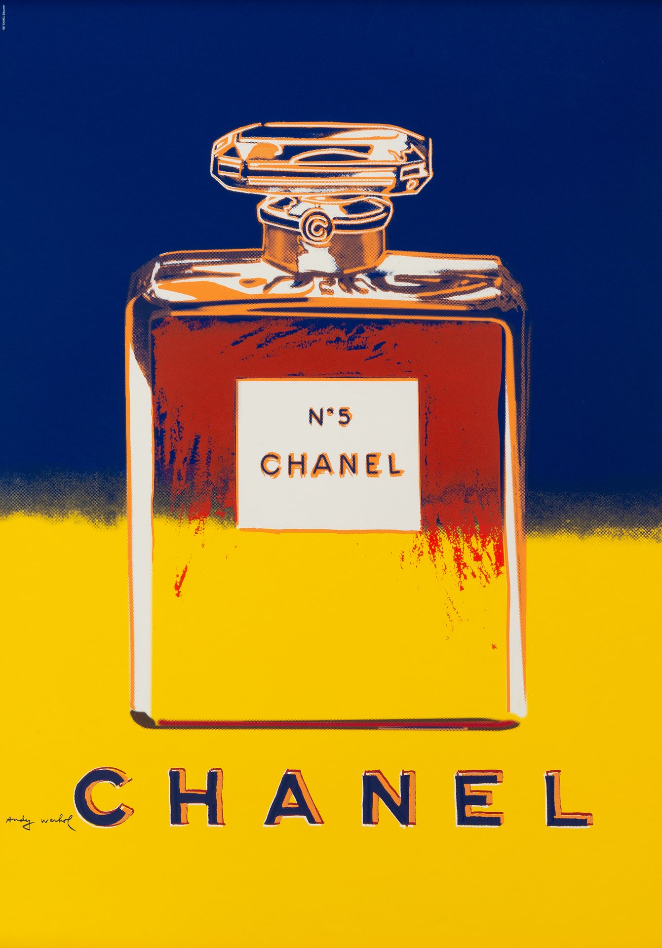 Chanel, Warhol [Yellow] Manifesto Ornamentale in Serigrafia
by Warhol Andy [Afte&hellip;