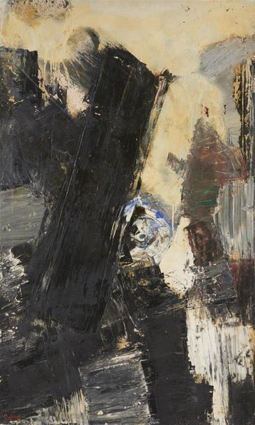 Null Michel CADORET (1912-1985)
Composition abstraite, 1958
Huile sur toile, dat&hellip;