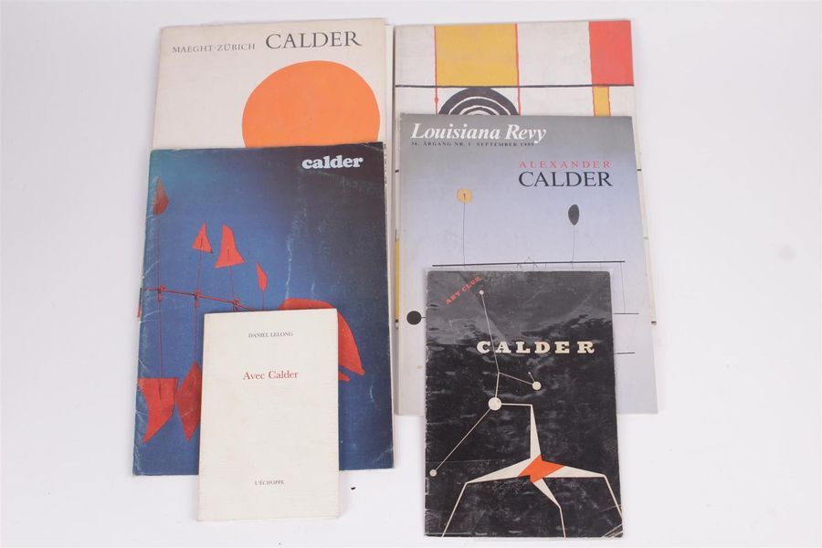 Null -Daniel LELONG "Avec Calder", L'échoppe, 2000 
- ART CLUB "Alexander Calder&hellip;