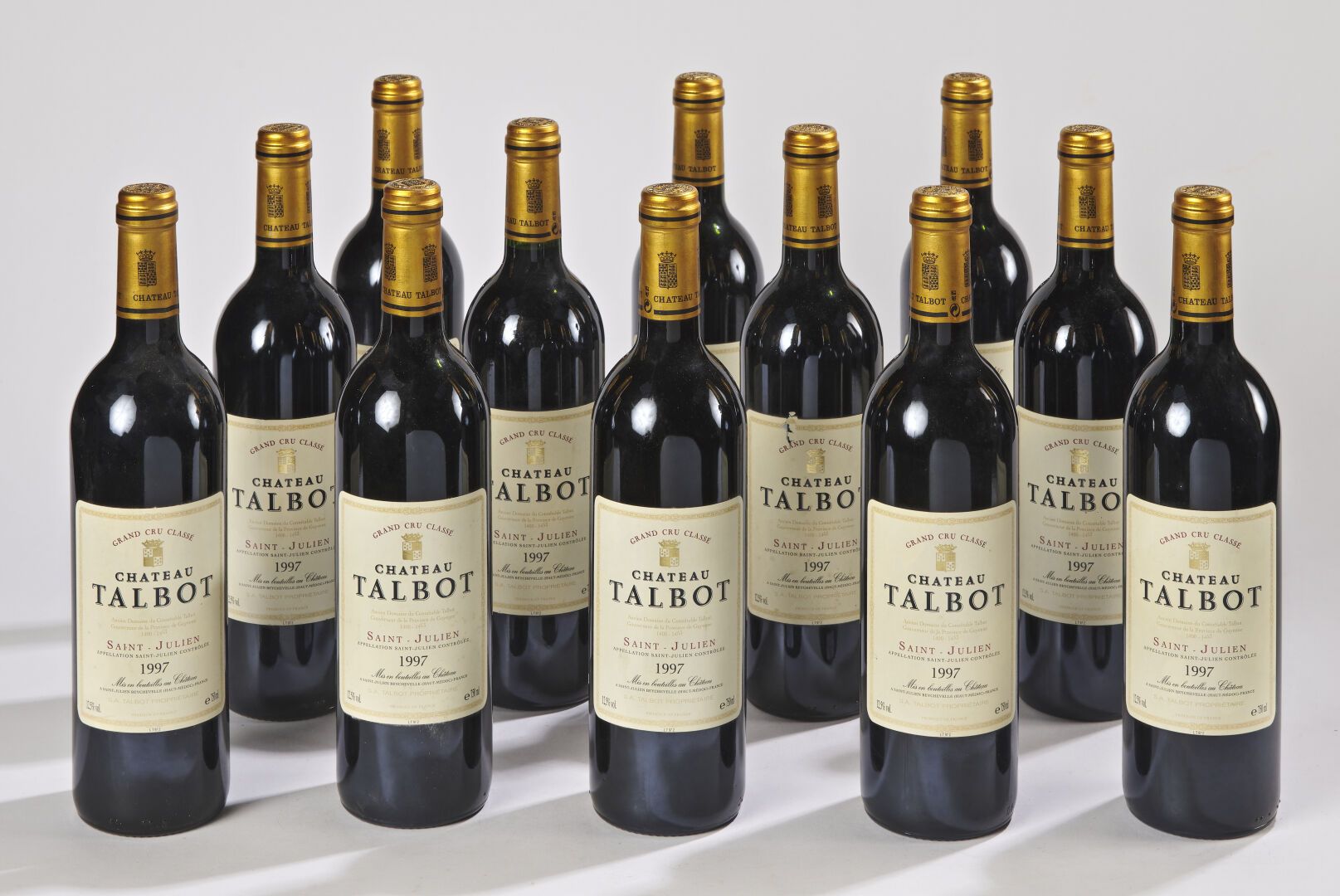 Null Château TALBOT 1997

Grand Cru classé.

Saint Julien.

12 bouteilles