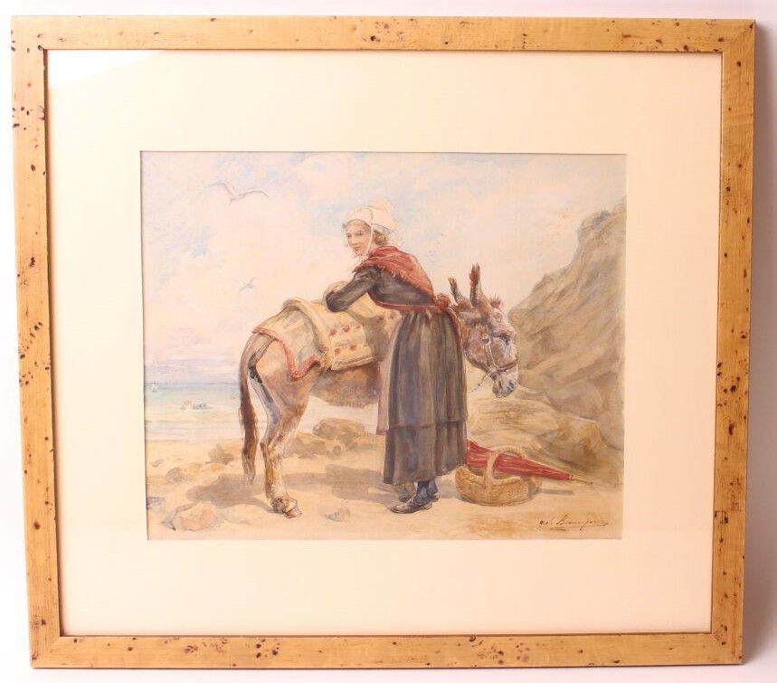 Null Alfred QUESNAY DE BEAUREPAIRE (1830-1898)

Der Esel der Korriganer, bretoni&hellip;