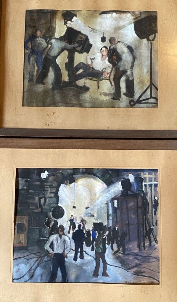 Null 伯纳德-拉莫特(1903-1983)

转折

两幅纸上水粉画，右下方有签名和日期1931年

34 x 43 厘米

(撕裂，纸张扭曲）。)
