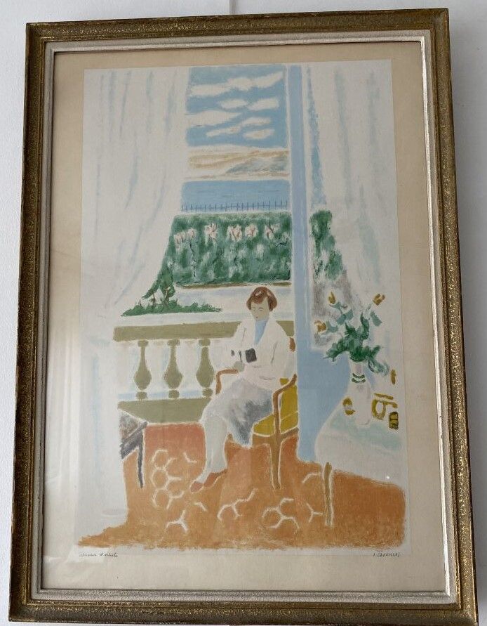 Null Jules CAVAILLES (1901-1977)

Donna che legge; barche a vela 

Due litografi&hellip;