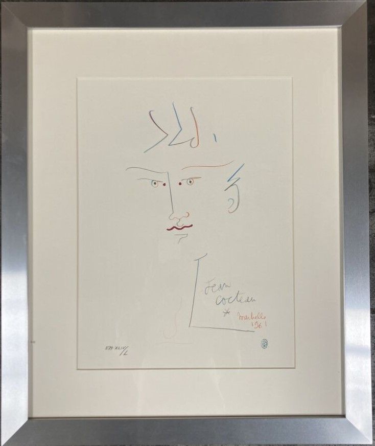 Null 让-科克托(Jean COCTEAU) (1889-1963)

Marbella, 1961

石版画，右下方有签名，左下方有铅笔签名的EA XLI&hellip;