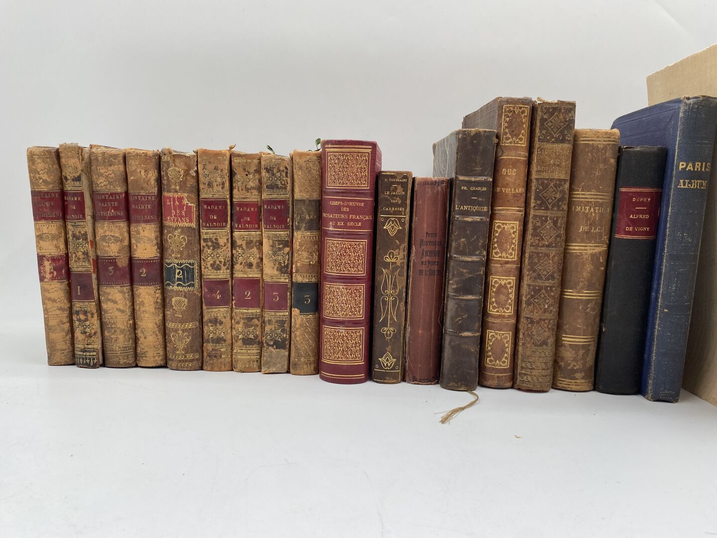 Null Set of 18th and 19th century bindings