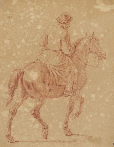 Null Ecole FRANCAISE du XVIIIème siècle, suiveur de Charles PARROCEL
Un cavalier&hellip;