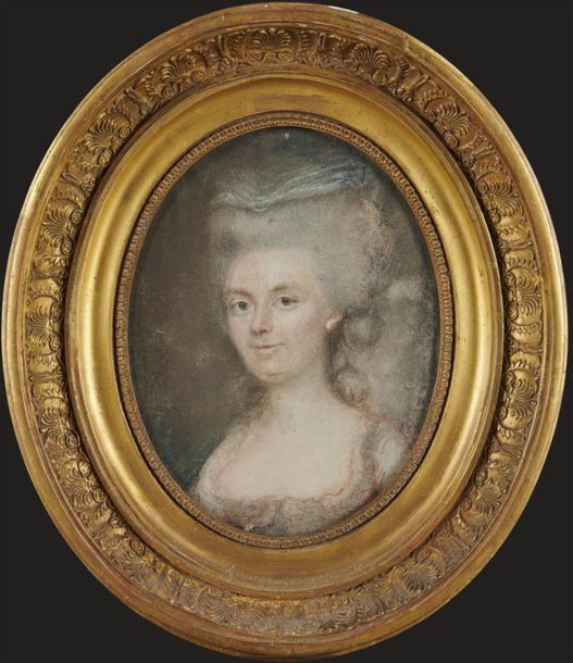 Null Ecole FRANCAISE vers 1780
Portrait de femme
Pastel ovale
18,5 x 14,5 cm
Acc&hellip;