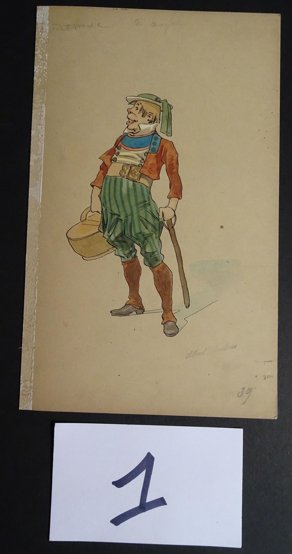 CHOUBRAC CHOUBRAC ALFRED ( 1853-1902 )

"Les Breton, Kostüme für Szenen" c.1900.&hellip;