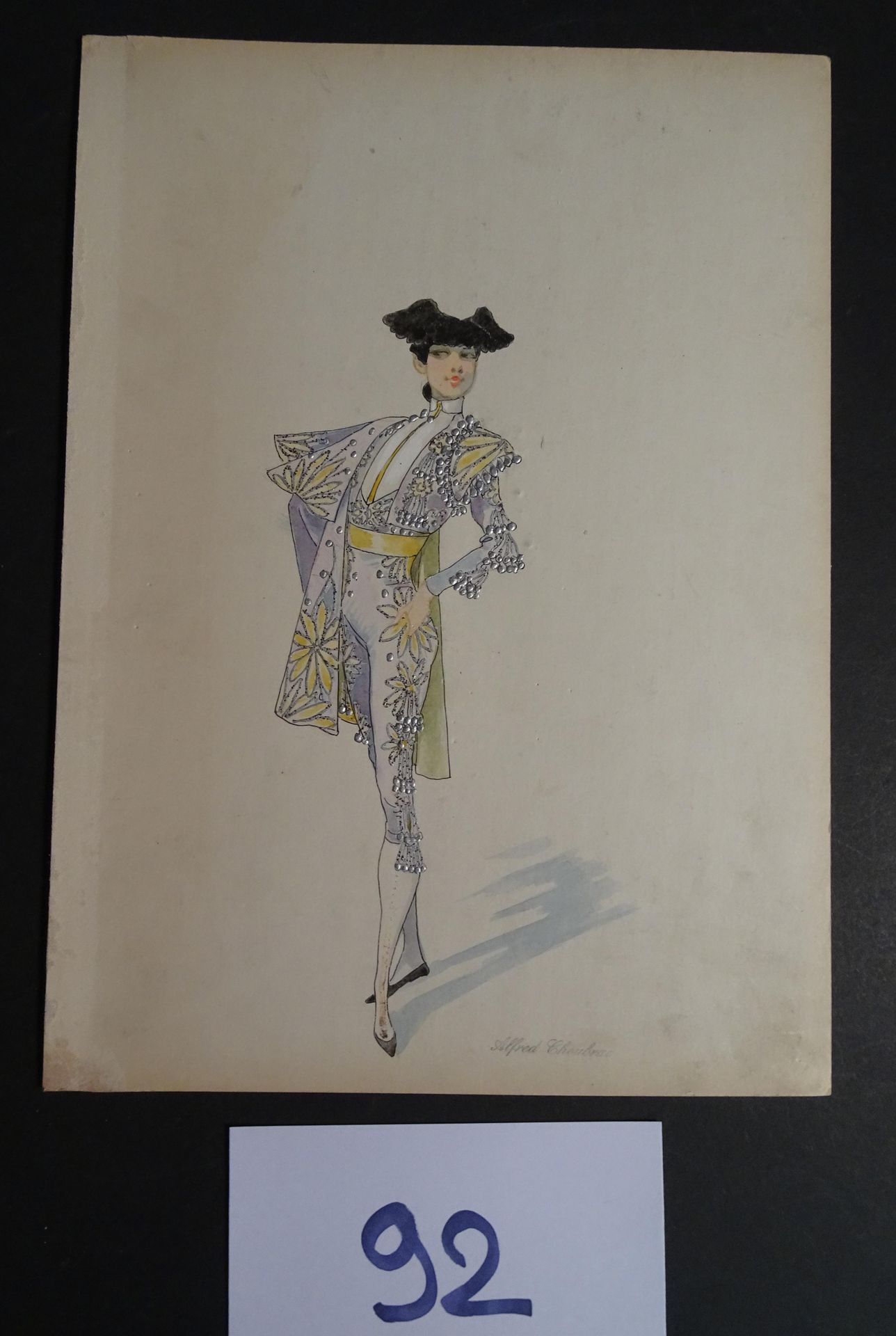 CHOUBRAC CHOUBRAC ALFRED ( 1853-1902 )

"Toreador" c.1900. Traje creado para el &hellip;