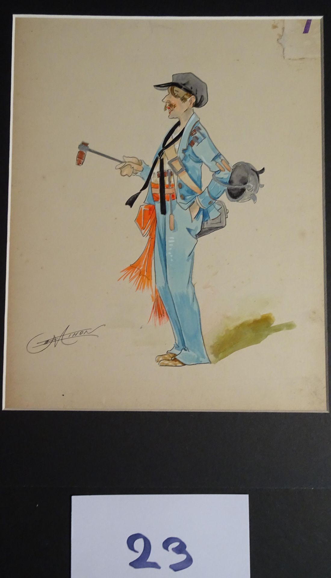 MINON MINON

"Der Lumpensammler und der Klempner" c.1880 für eine Revue. 2 Model&hellip;