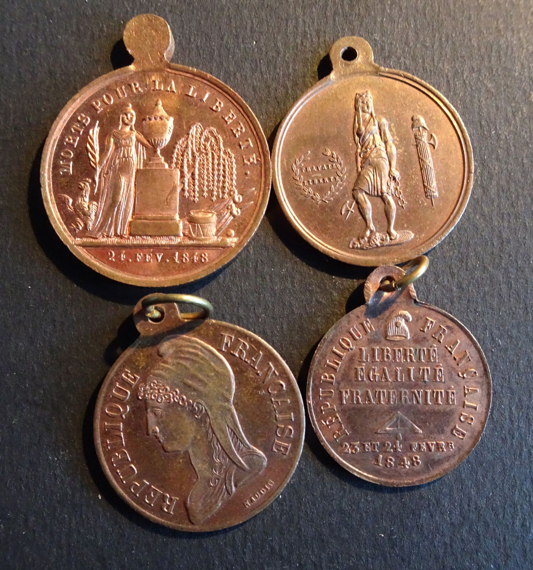 Null Médaille commémorative de la révolution de Février 1848 édité le 24 février&hellip;