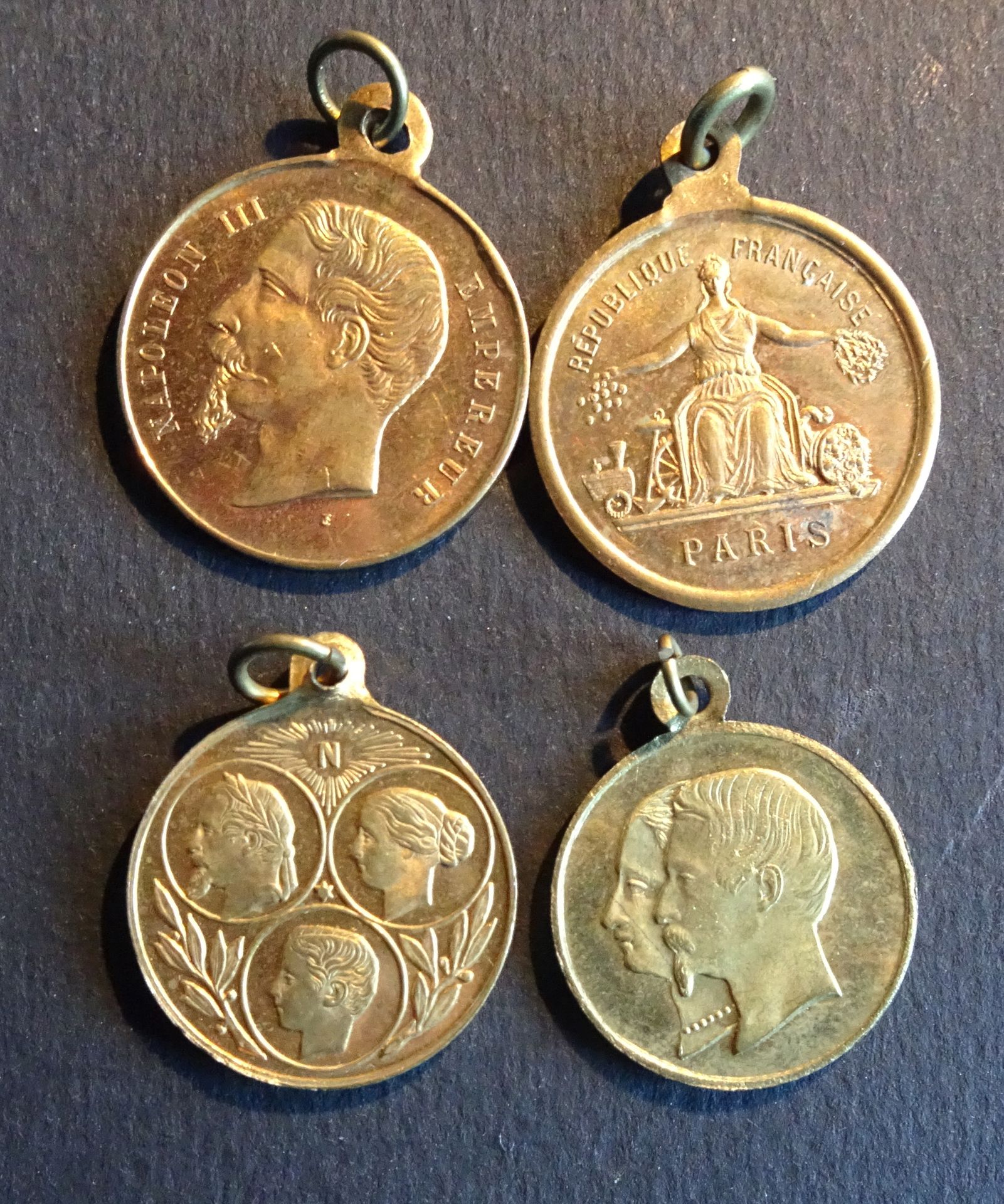 Null Médaille de la famille Impériale lors de sa visite à l’exposition universel&hellip;