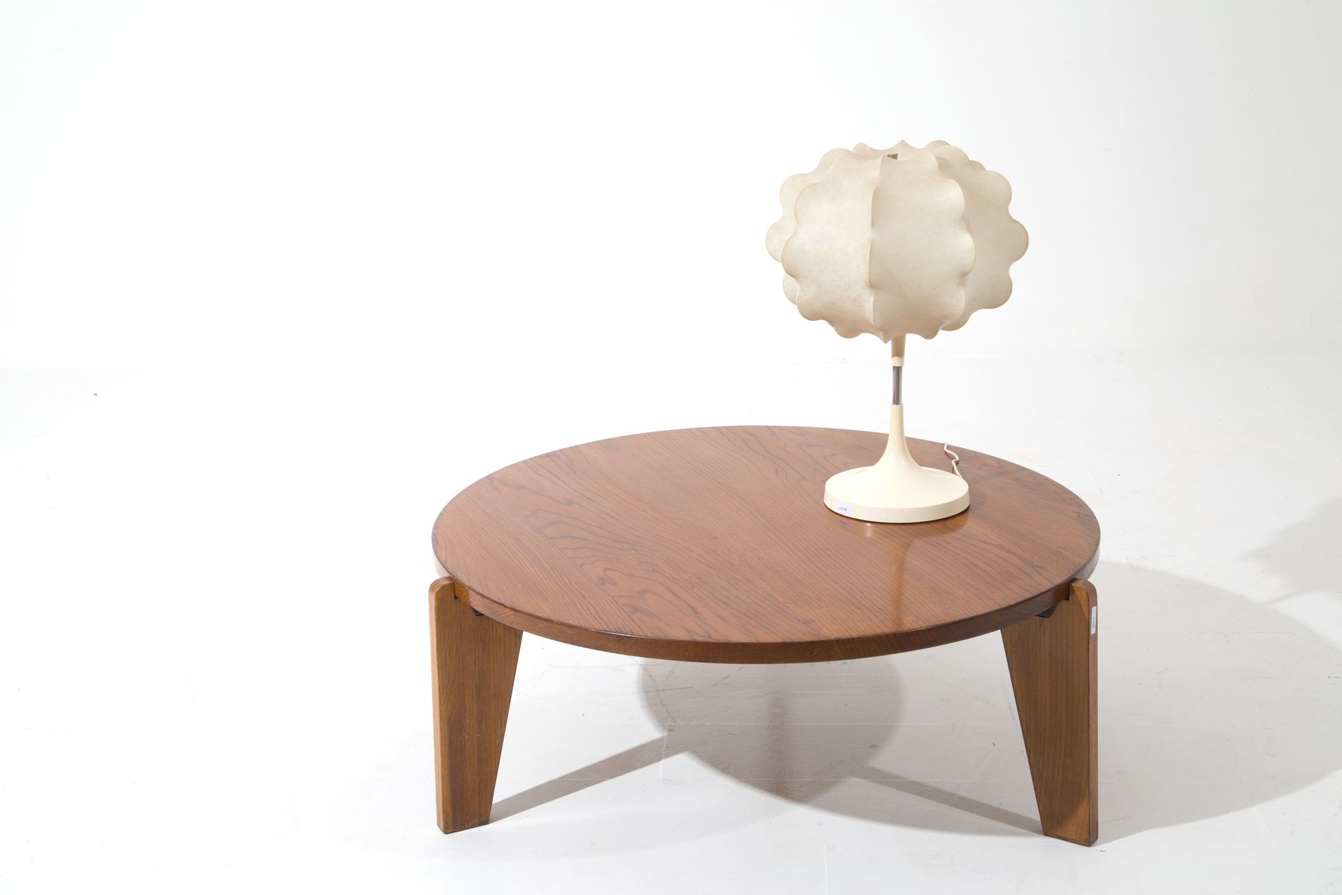 JEAN PROUVE' (Attr). Wooden Africa table. 1950s JEAN PROUVE" (Attr.) (Paris, 190&hellip;