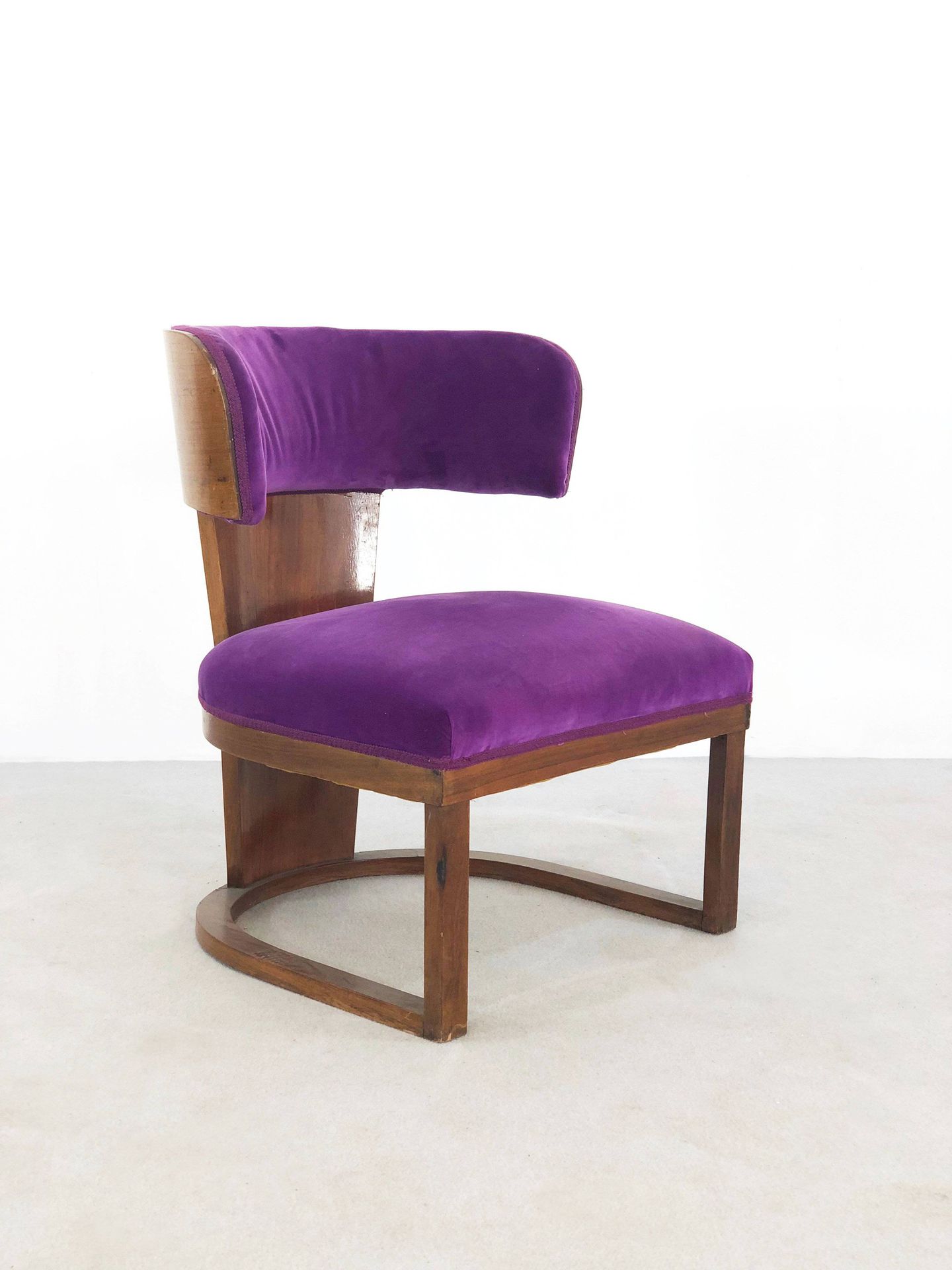 ERNESTO LAPADULA. Art Deco rare armchair ERNESTO LAPADULA (Pisticci, 1902 - Rome&hellip;